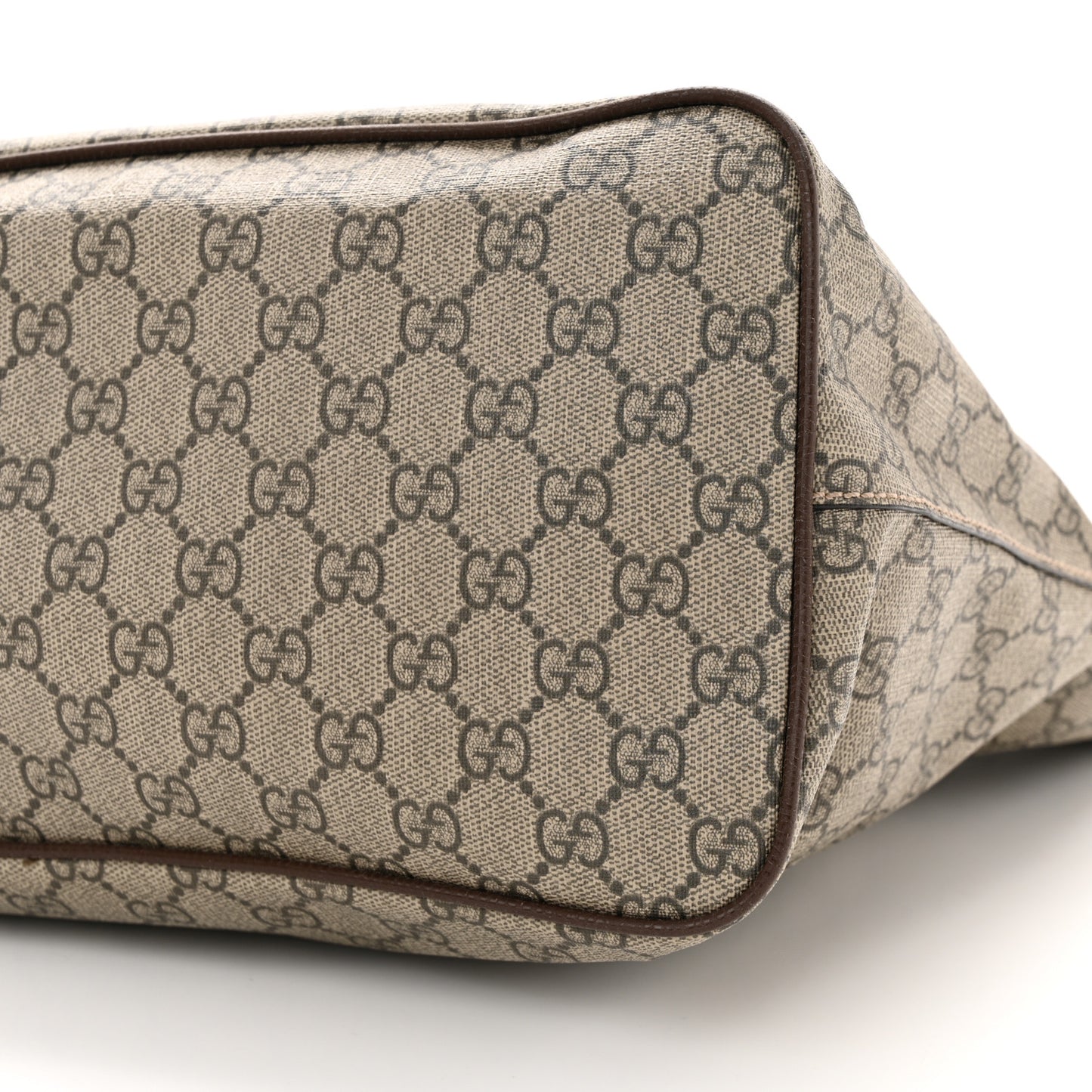 Soft GG Supreme Monogram Courrier Medium Crossbody Tote Beige New Acero