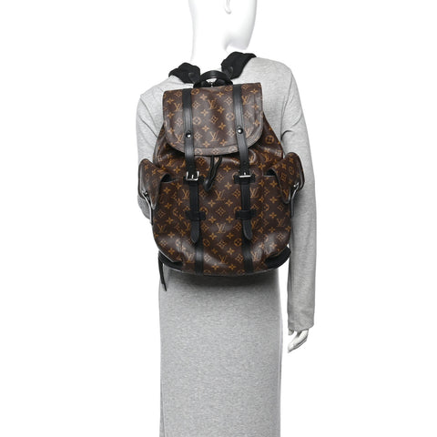 Monogram Macassar Christopher PM Backpack