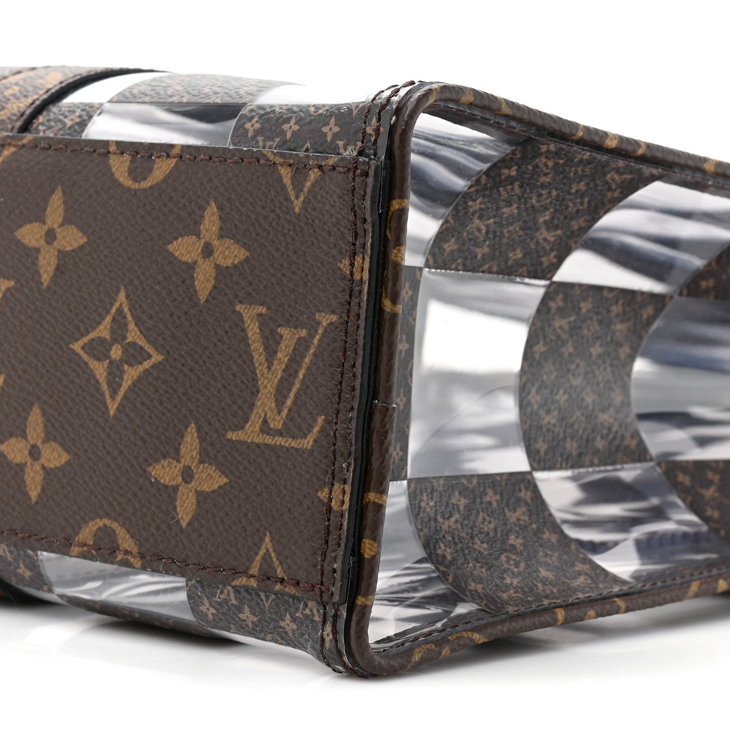 Louis Vuitton PVC Monogram Chess Sac Plat 7 of 11