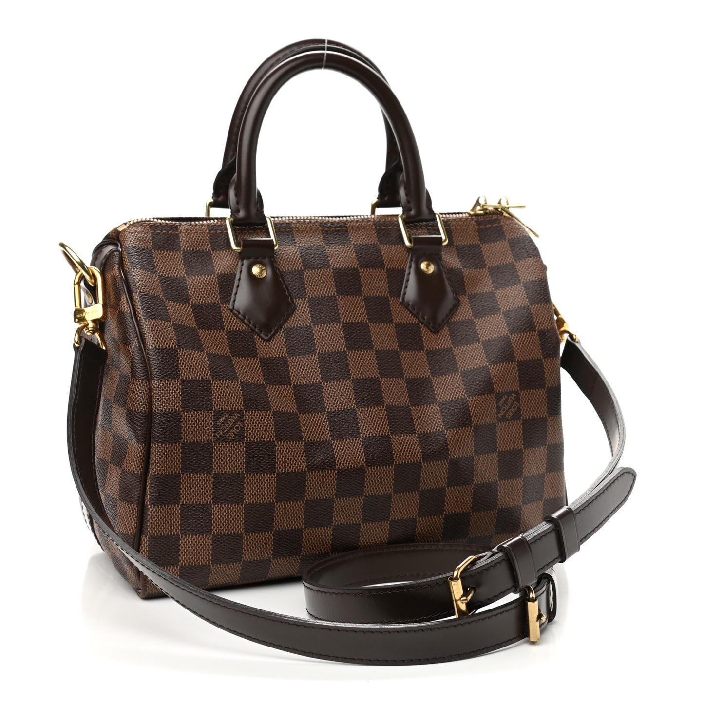 Damier Ebene Speedy Bandouliere 25