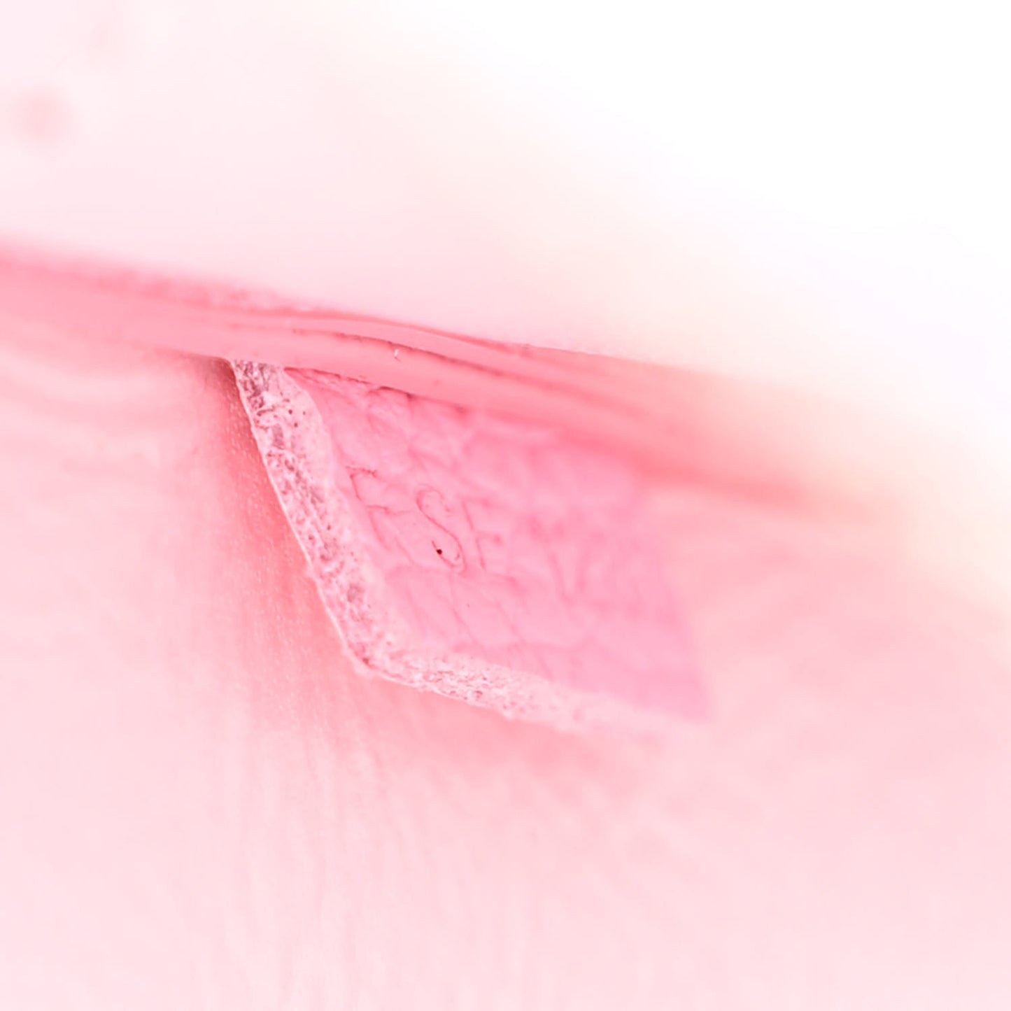 Grained Calfskin Micro The Tote Bag Pink