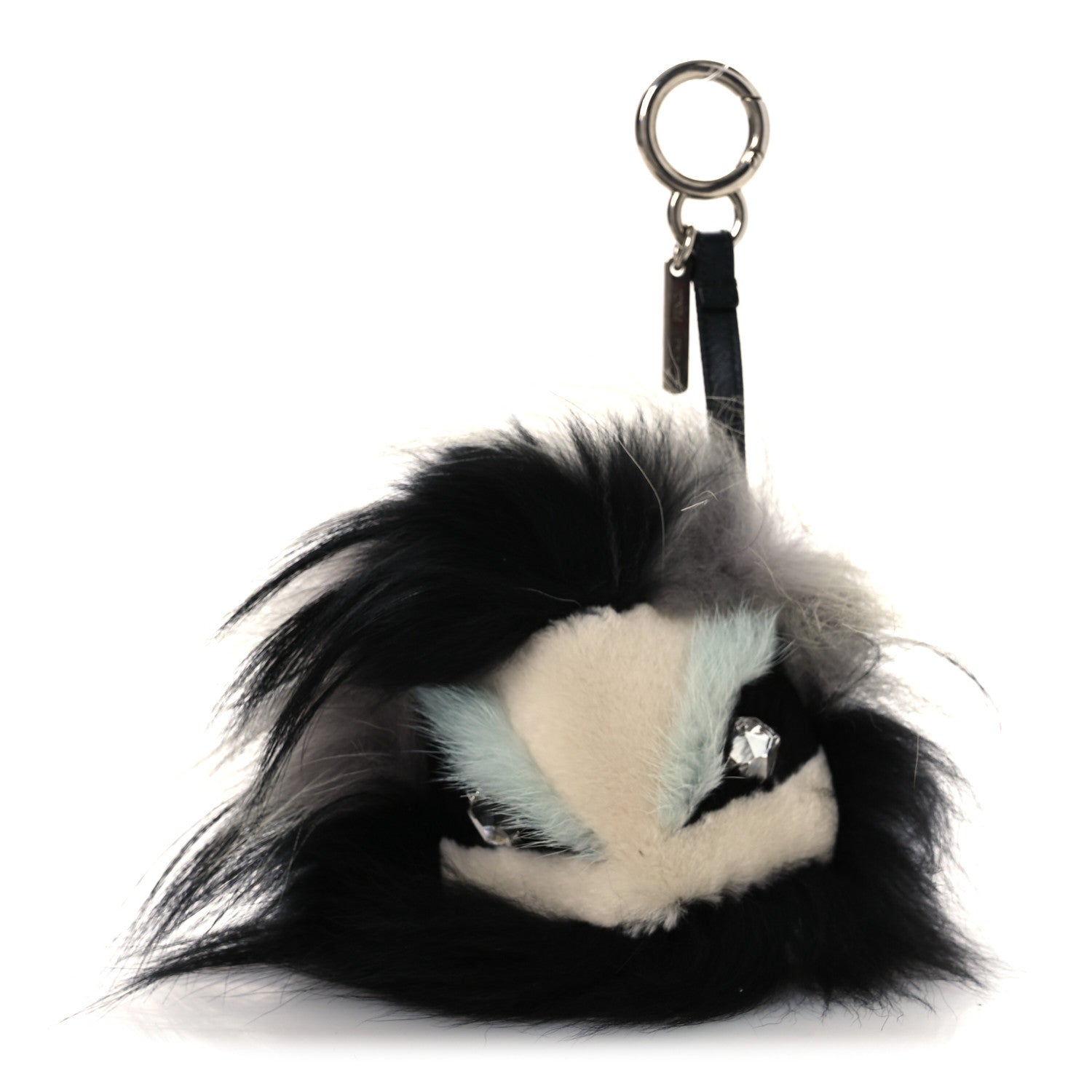 FENDI ファチャーム　未使用タグ付き　ミンク　モンスター Fendi Mink Fur Diabloo Monster Bag Charm Mint 1907593 – FASHIONPHILE