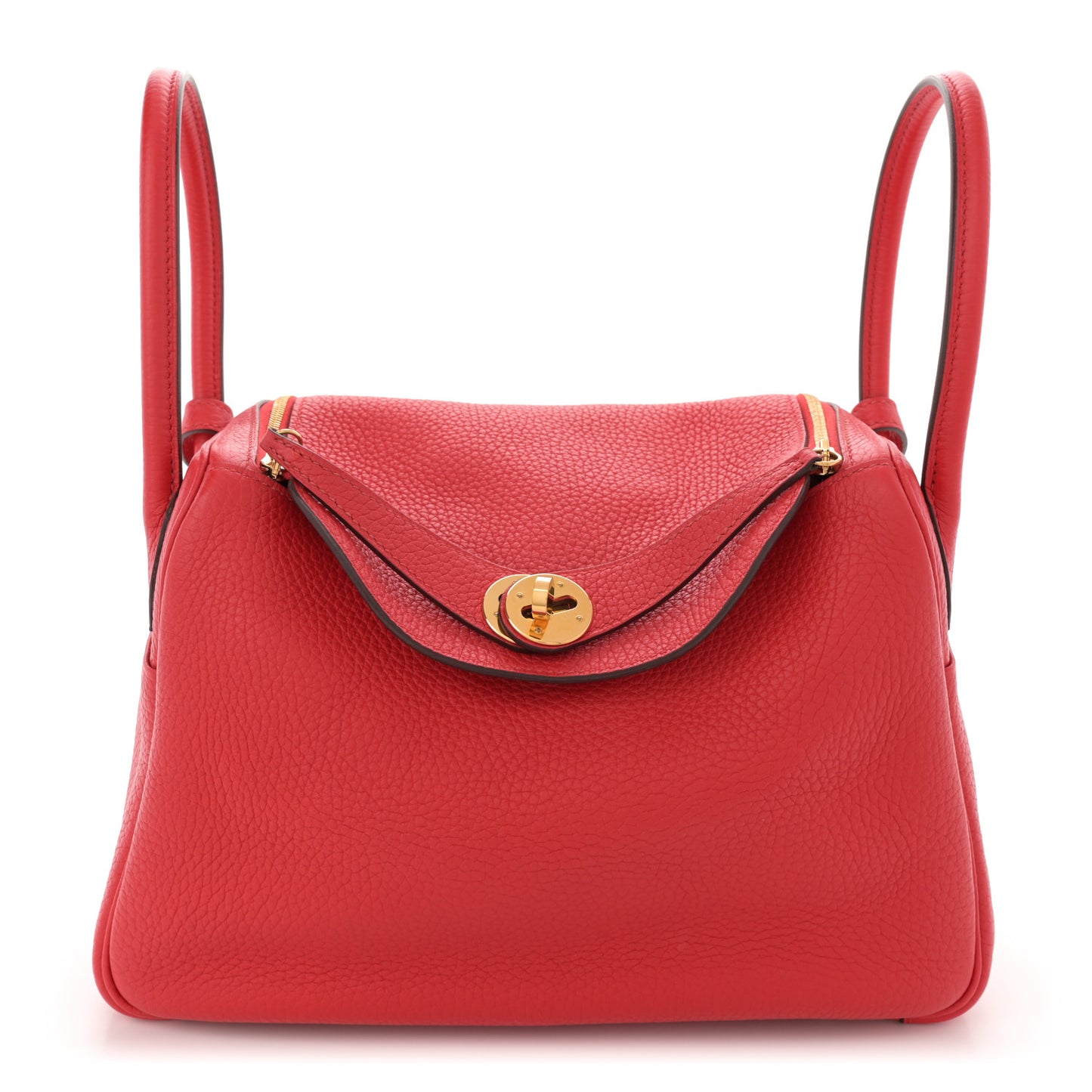 Taurillon Clemence Lindy 26 Rouge Casaque