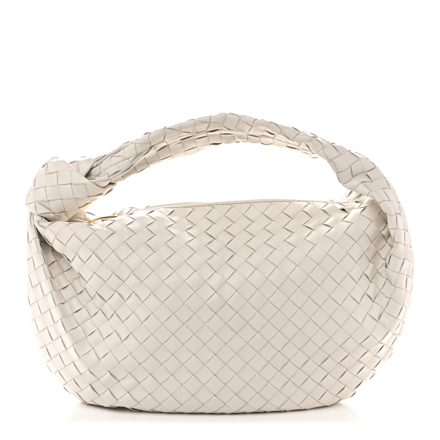 Bottega Veneta Nappa Intrecciato Small Jodie Hobo White 1866816