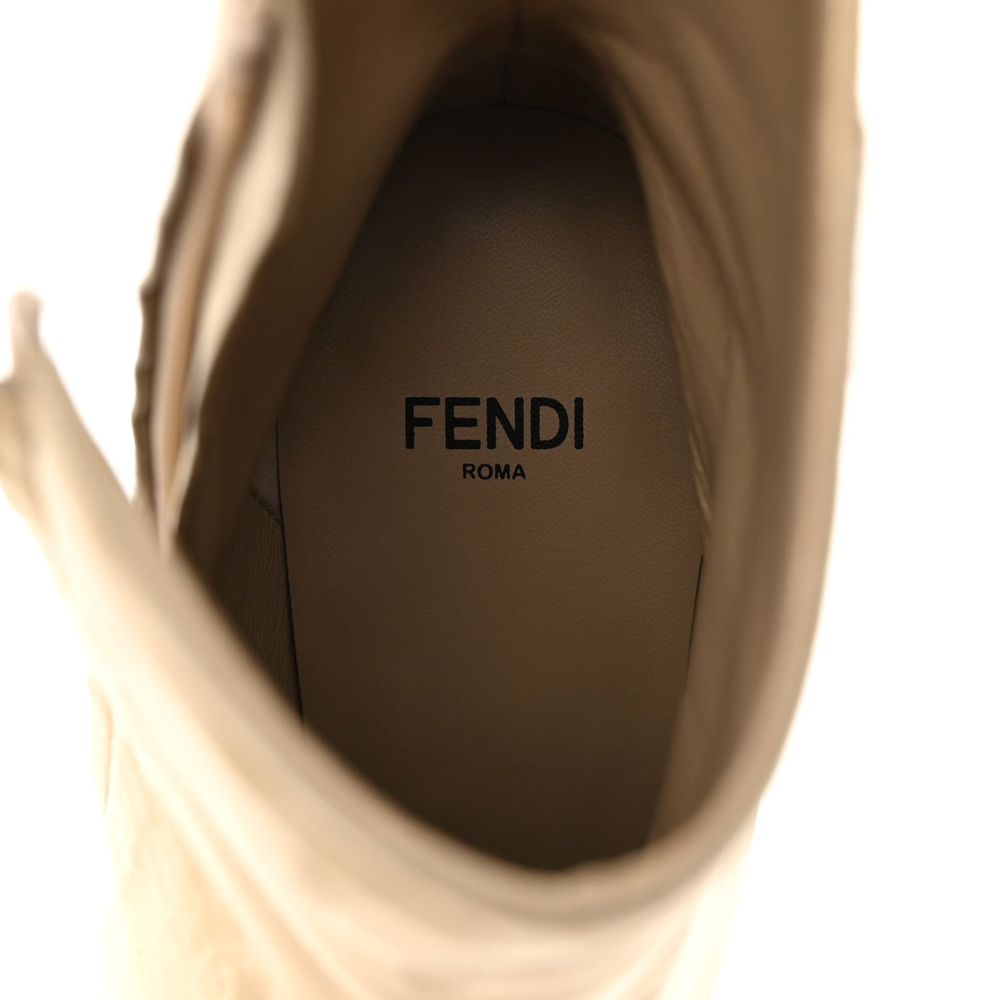 Nubuck Fendi First 95mm Ankle Boots 36 Roger