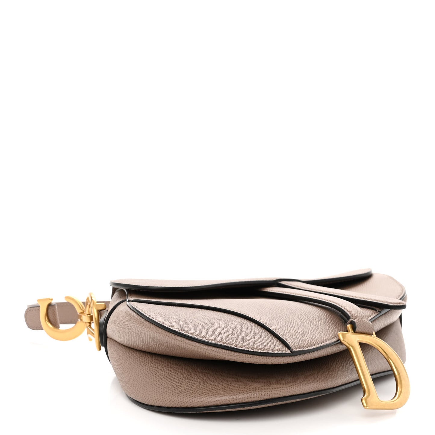 Grained Calfskin Saddle Bag Fard