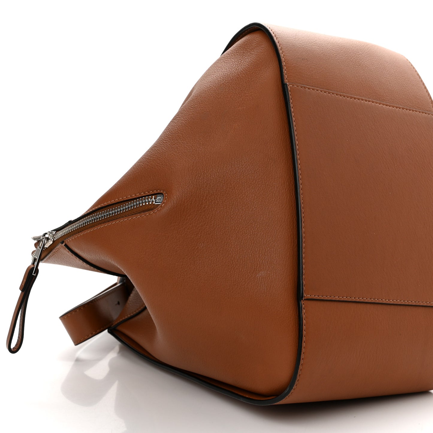Calfskin Medium Hammock Shoulder Bag Tan
