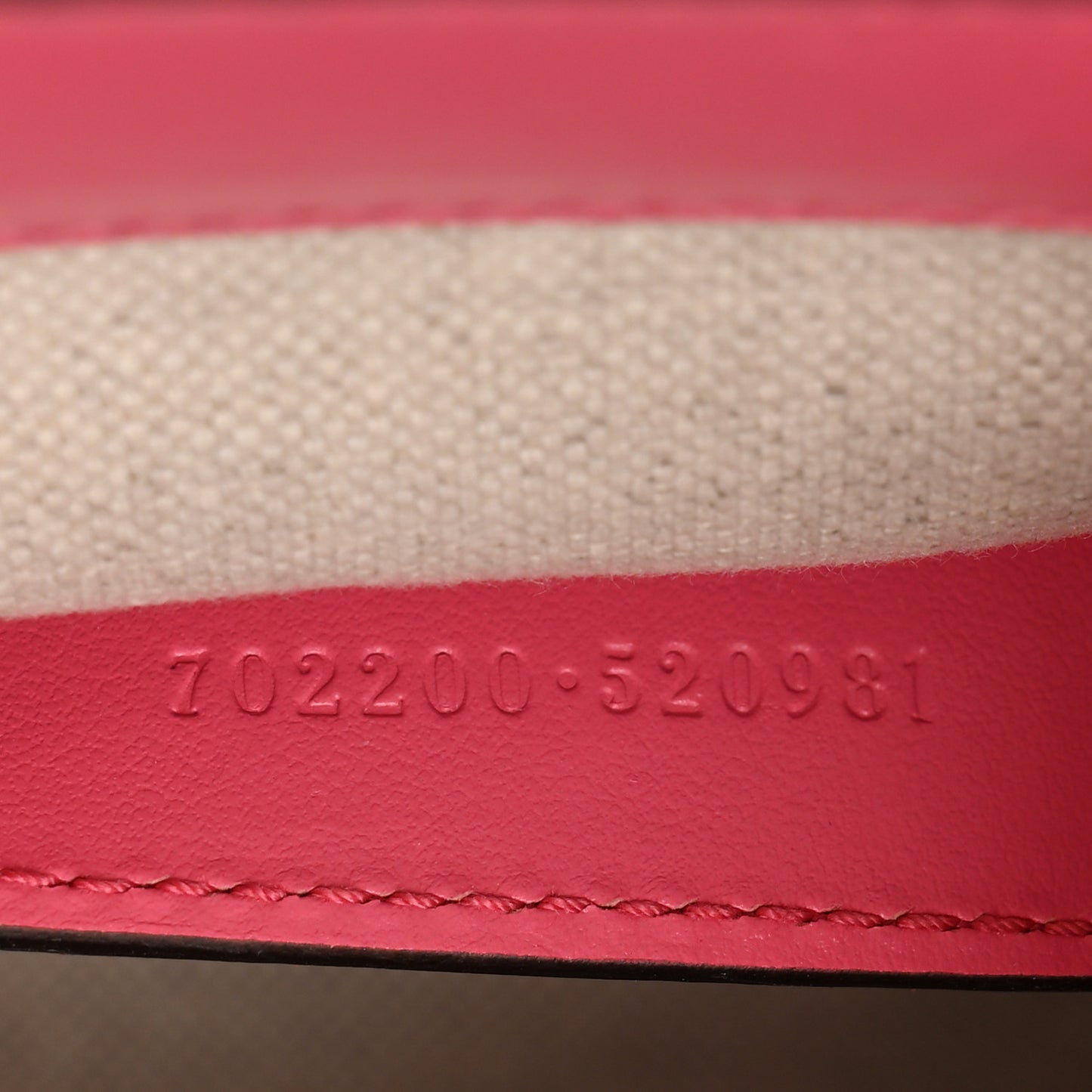 Calfskin GG Matelasse Small Slim Chain Shoulder Bag Rhodamine Pink Natural