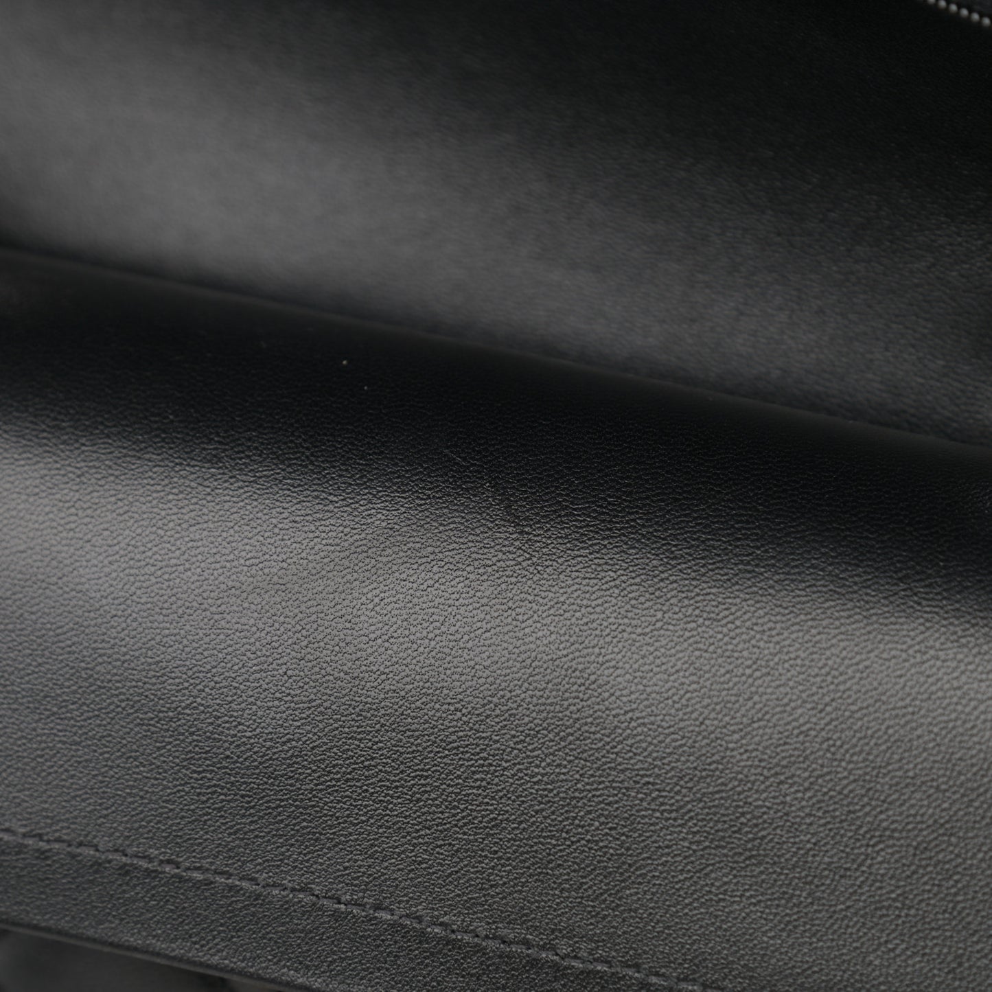 Lambskin Quilted Small Double Flap Black