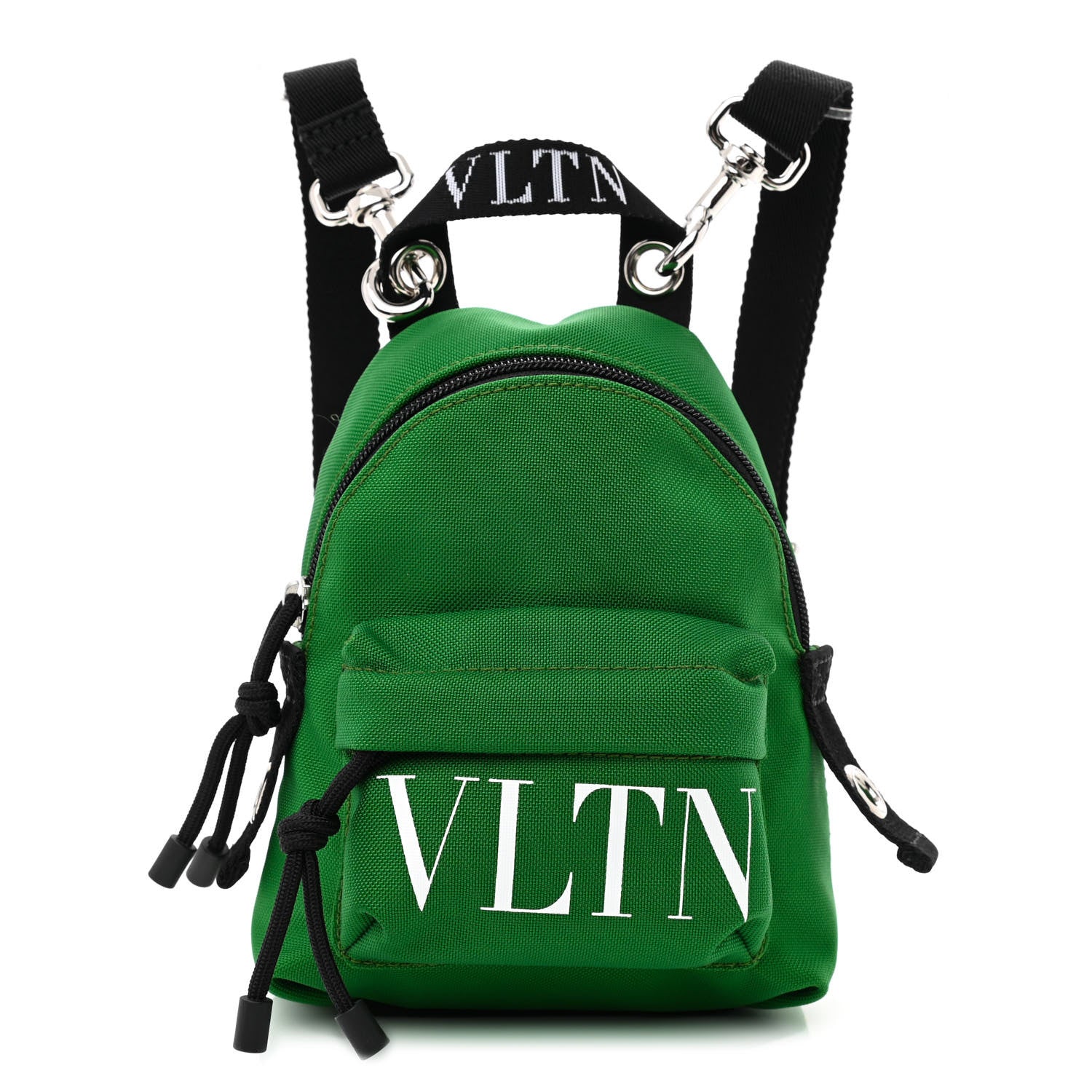 Valentino Garavani Nylon VLTN Print Mini Backpack Green White 1293810 – FASHIONPHILE