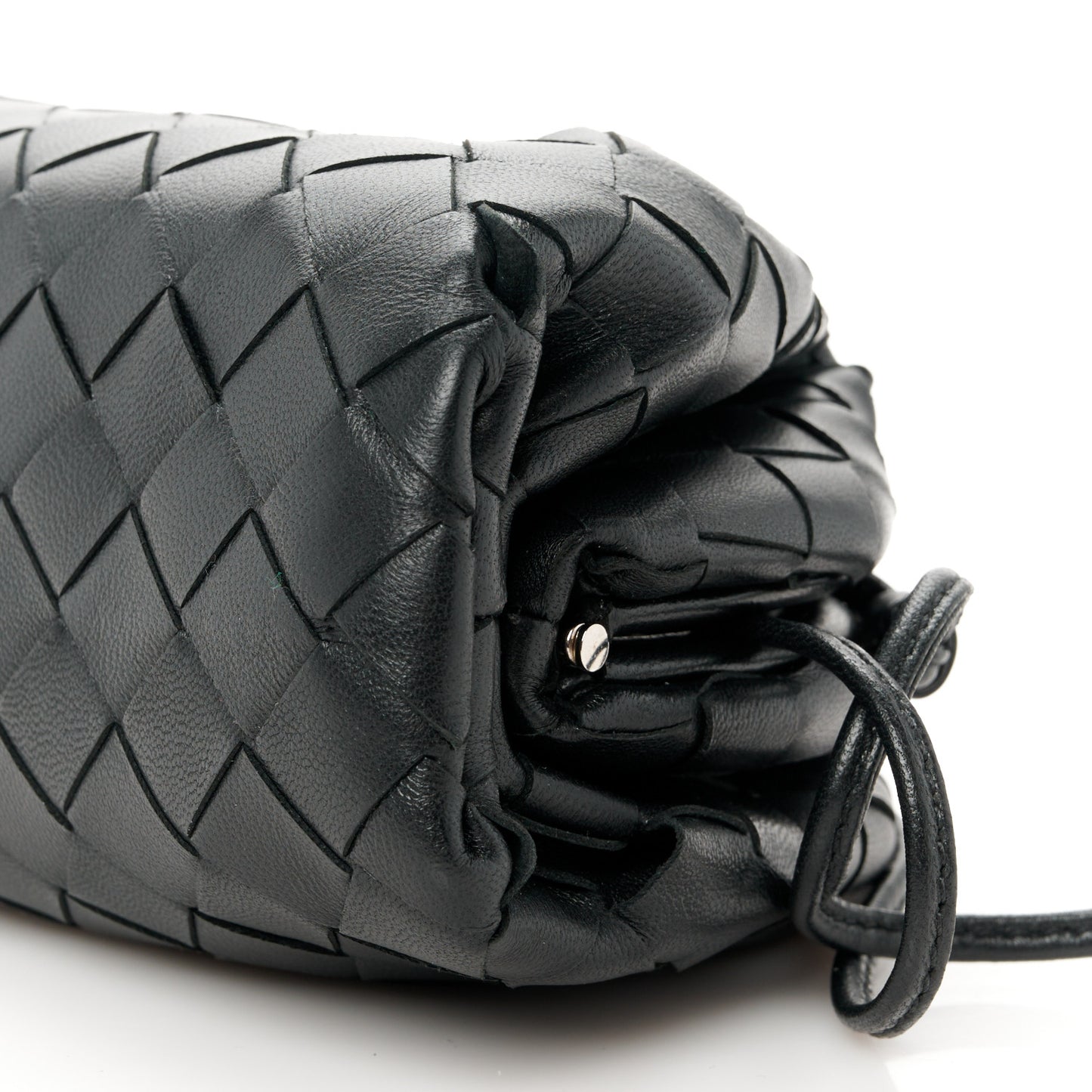 Nappa Intrecciato The Mini Pouch Black