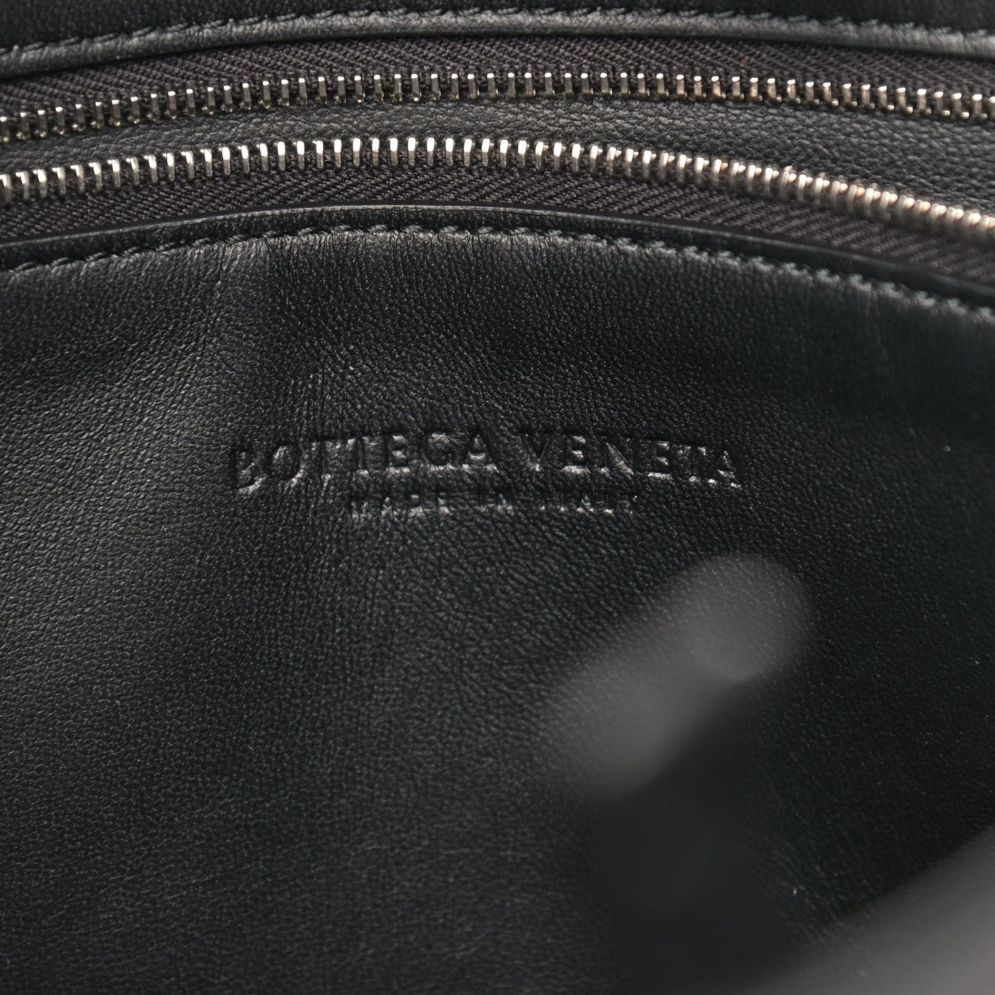 Smooth Matte Calfskin Bucket Bag Black
