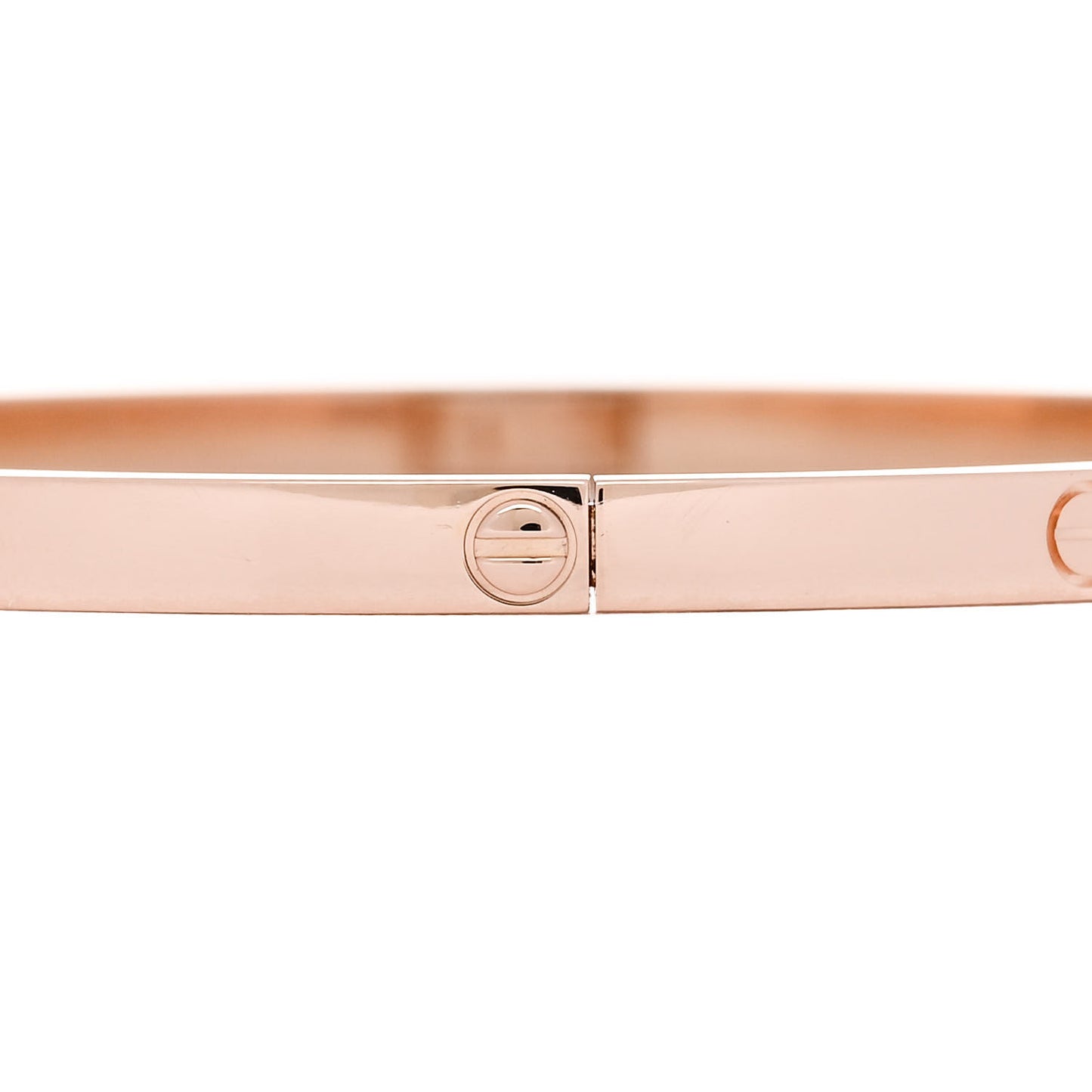 18K Pink Gold Small LOVE Bracelet 19
