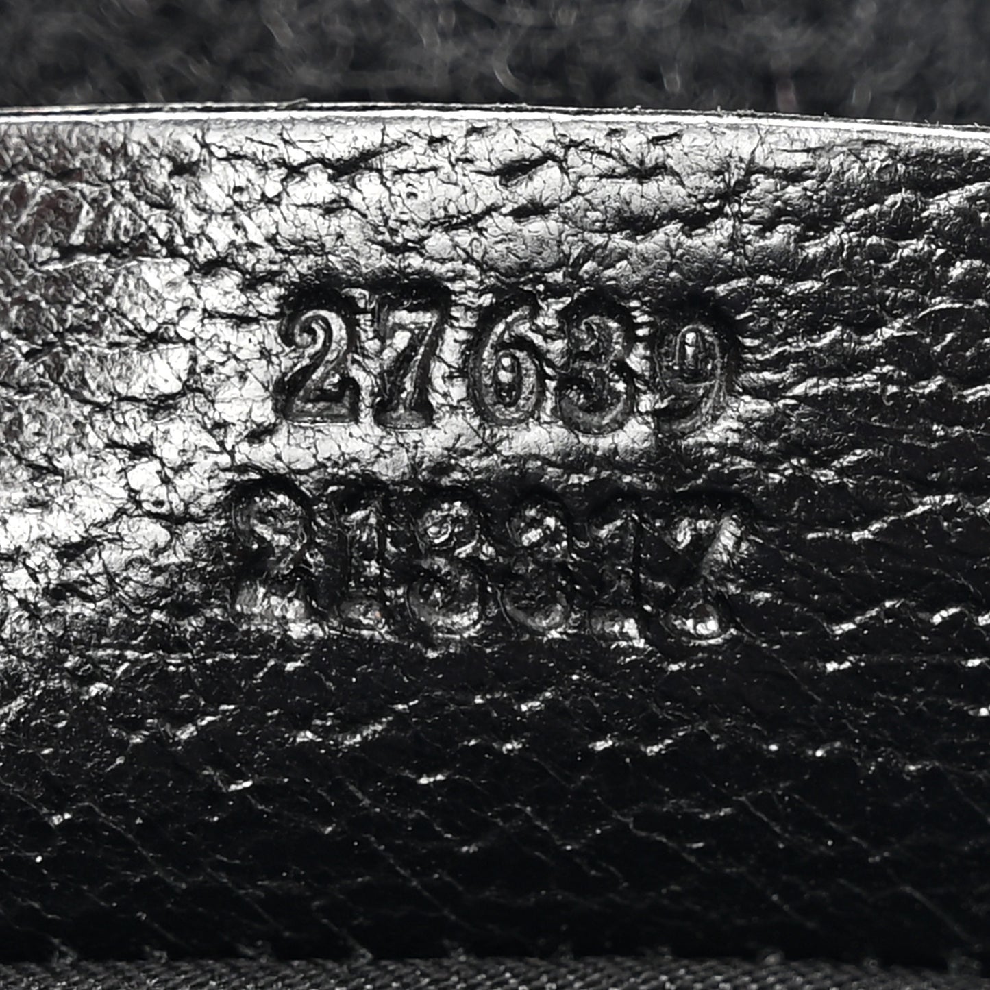 GG Monogram Messenger Crossbody Bag Black