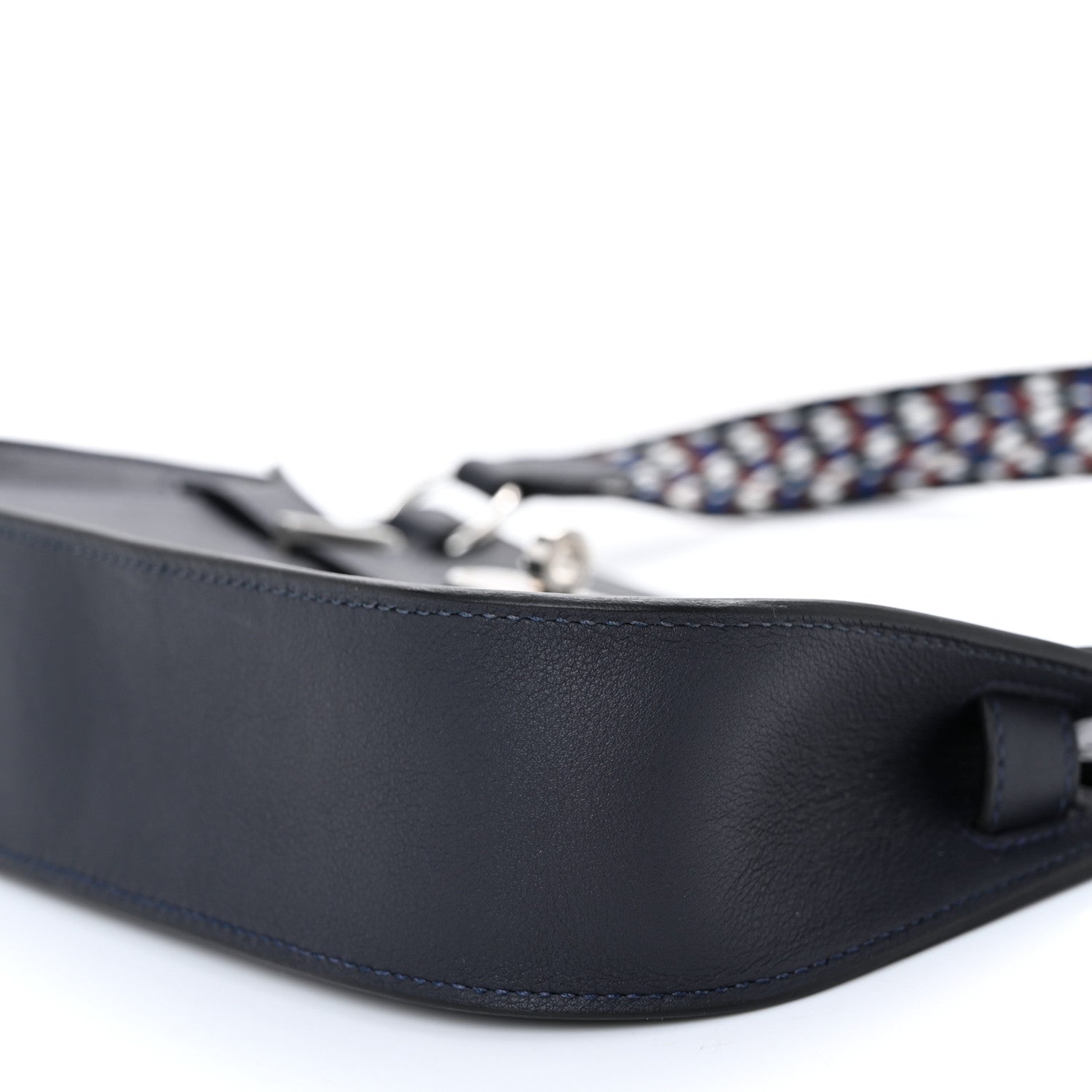 Hermes Swift Zigzag Mini Jypsiere Caban White Deep Blue 10 of 11