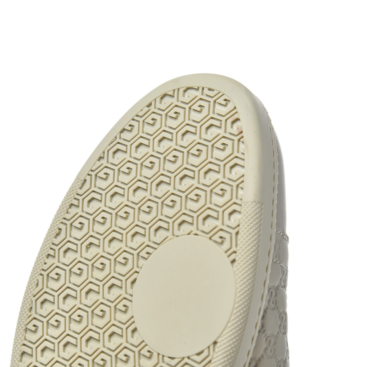 Gucci Soft Microguccissima Womens Sneakers 38.5 Mystic White 10 of 16