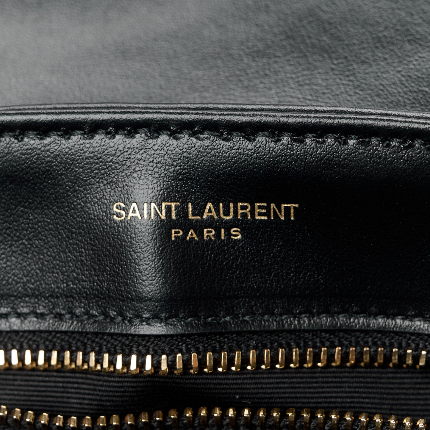 Calfskin Y Quilted Monogram Toy Loulou Crossbody Bag Black