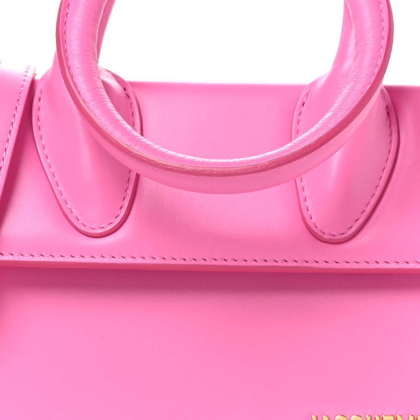 Smooth Calfskin Le Chiquito Noeud Pink