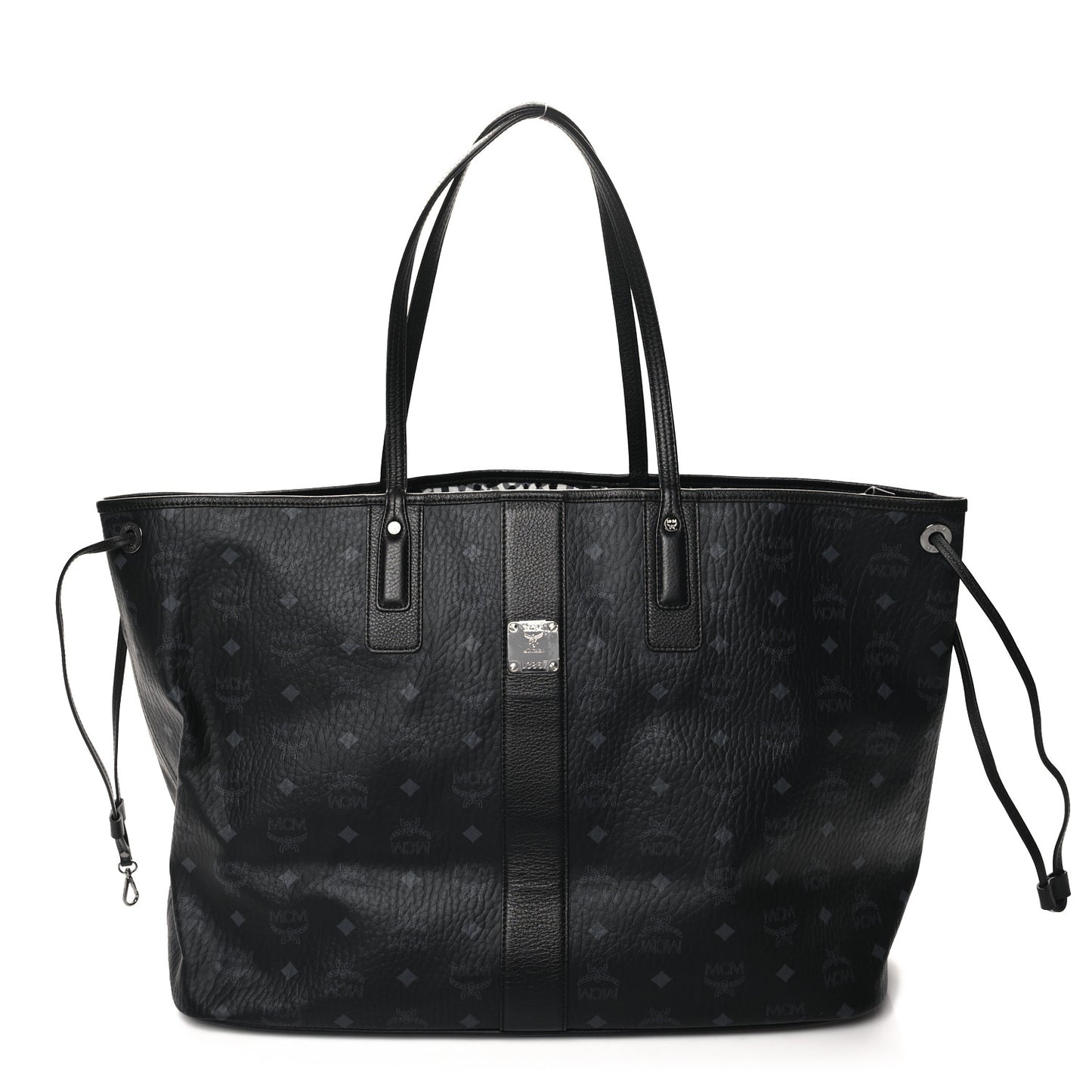 Visetos Large Liz Reversible Shopper Tote Black