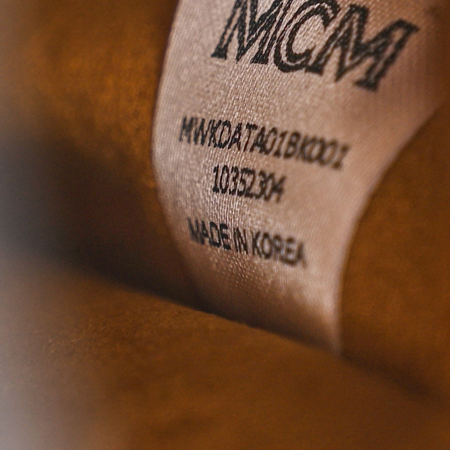 MCM Visetos Aren Mini Chain Backpack Black 6 of 9