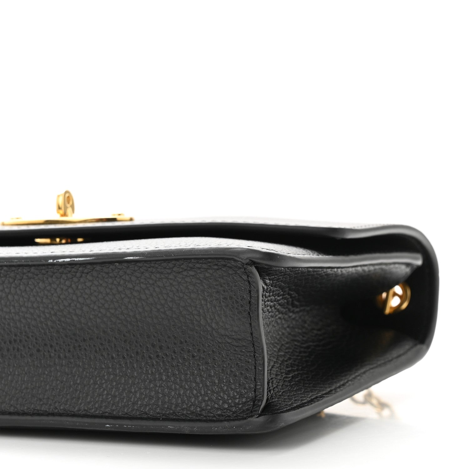 Mulberry Small Classic Grain Calfskin Small Darley Black 9 of 10