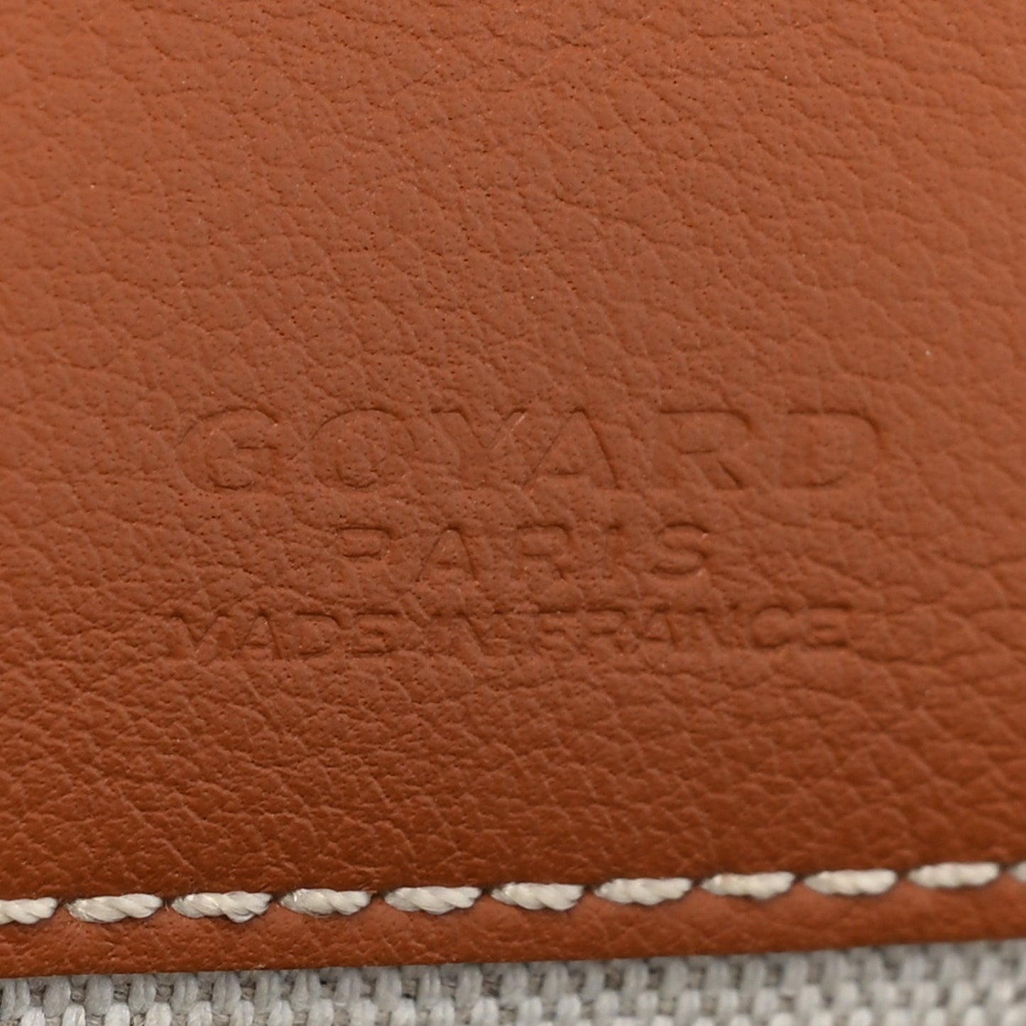 Goyardine Reversible Anjou PM Black Gold