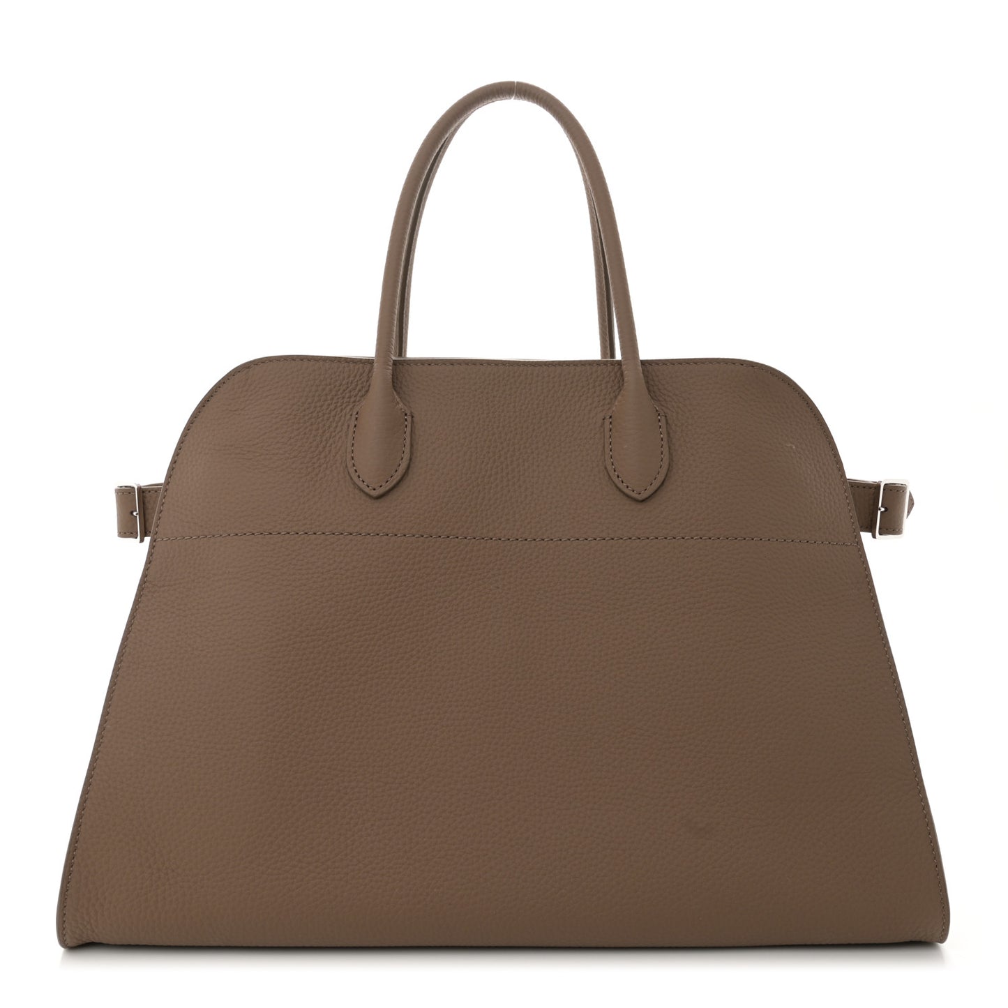 Matte Grained Calfskin Soft Margaux 15 Taupe