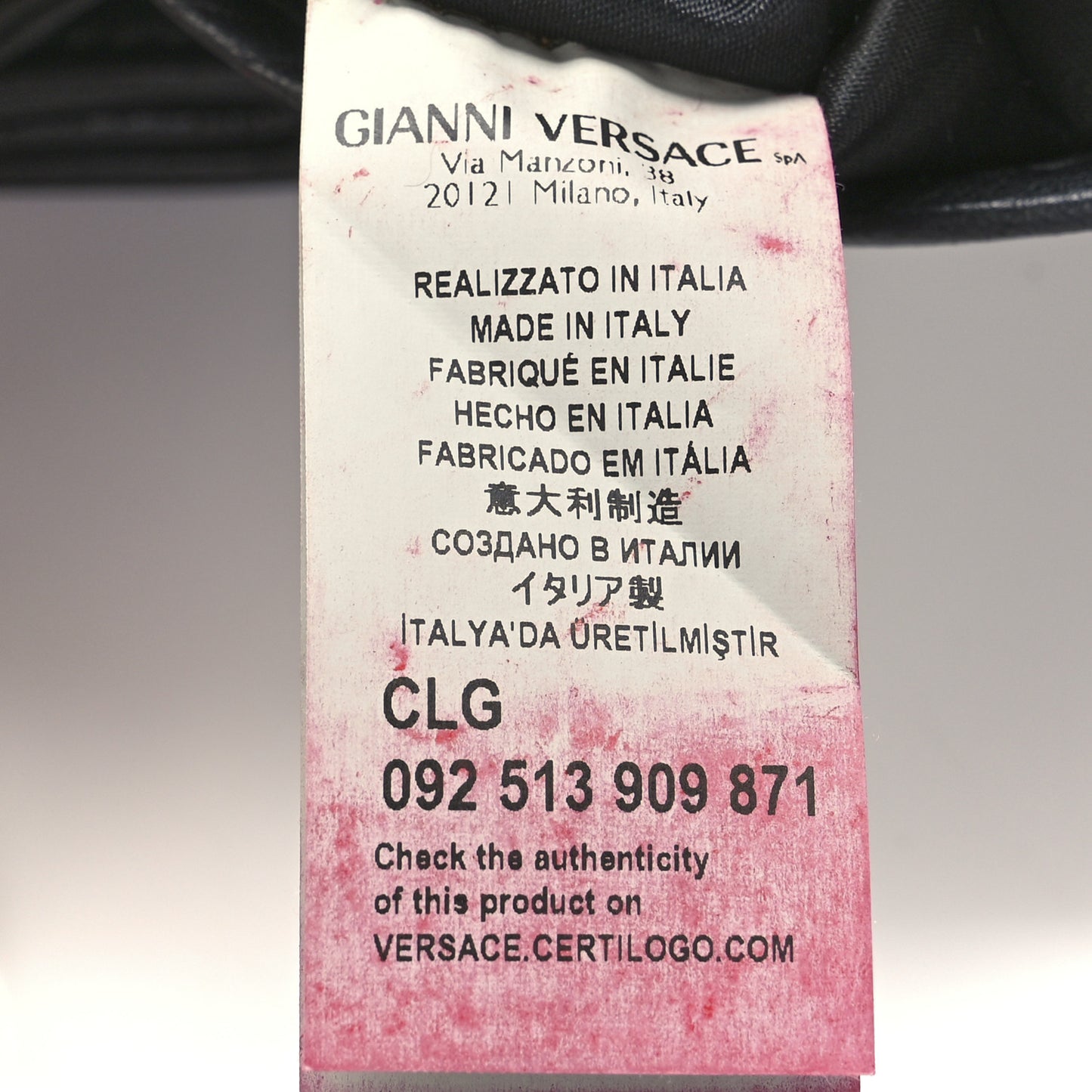 Nappa Palazzo Sultan Shoulder Bag Black