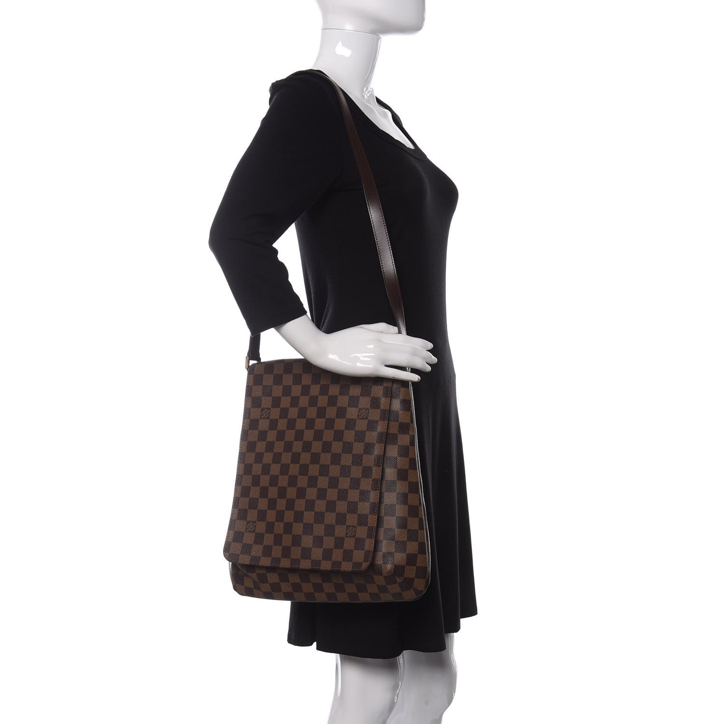 Damier Ebene Musette GM