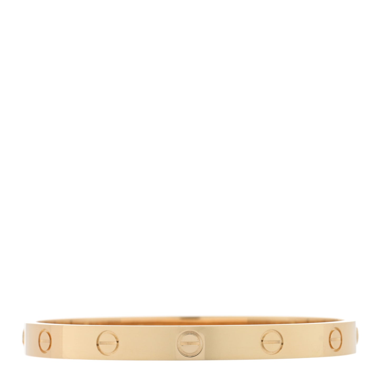 18K Yellow Gold LOVE Bracelet 17