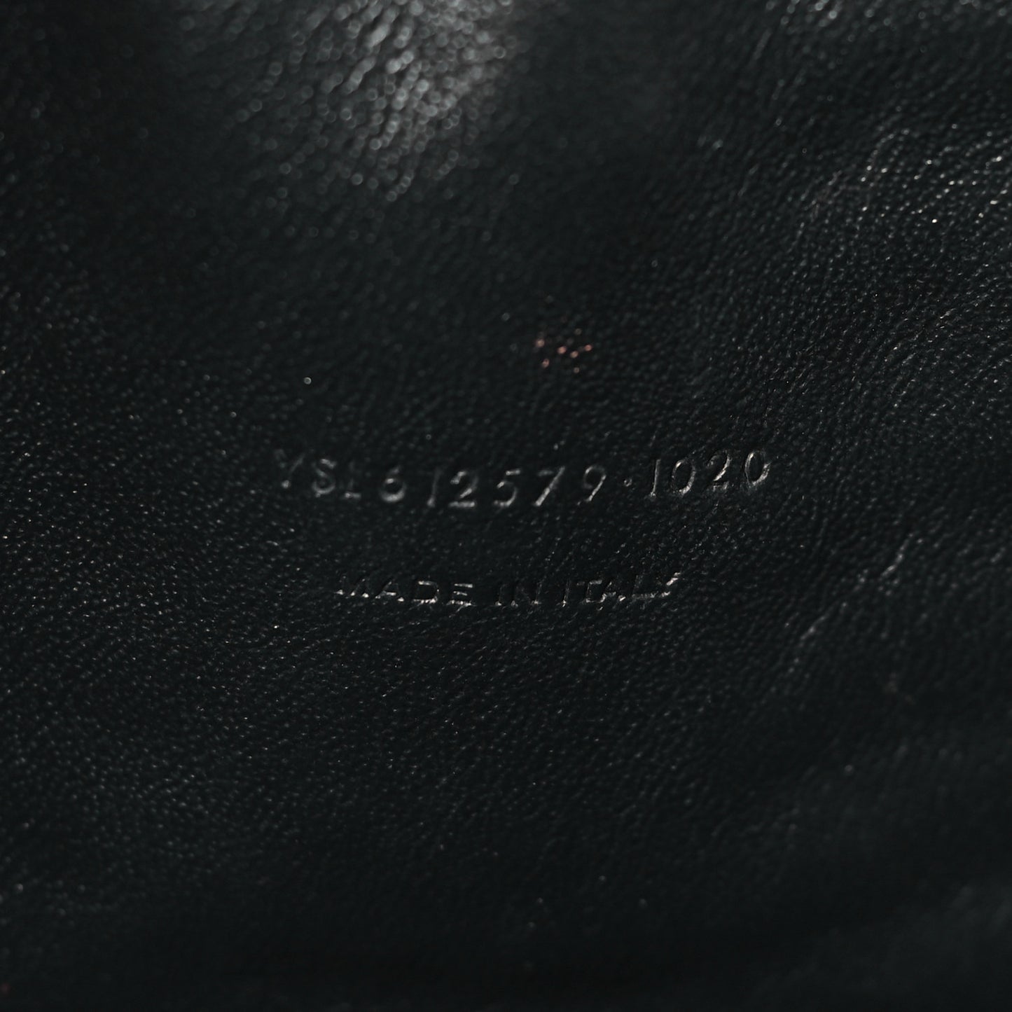 Grain De Poudre Matelasse Monogram Mini Lou Camera Bag Black