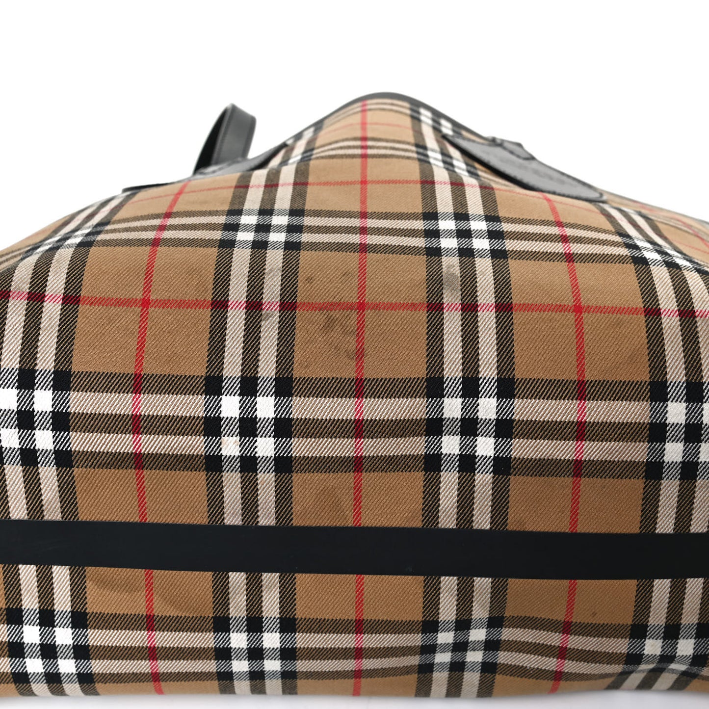 Vintage Check Medium The Giant Reversible Tote Antique Yellow Bright Red