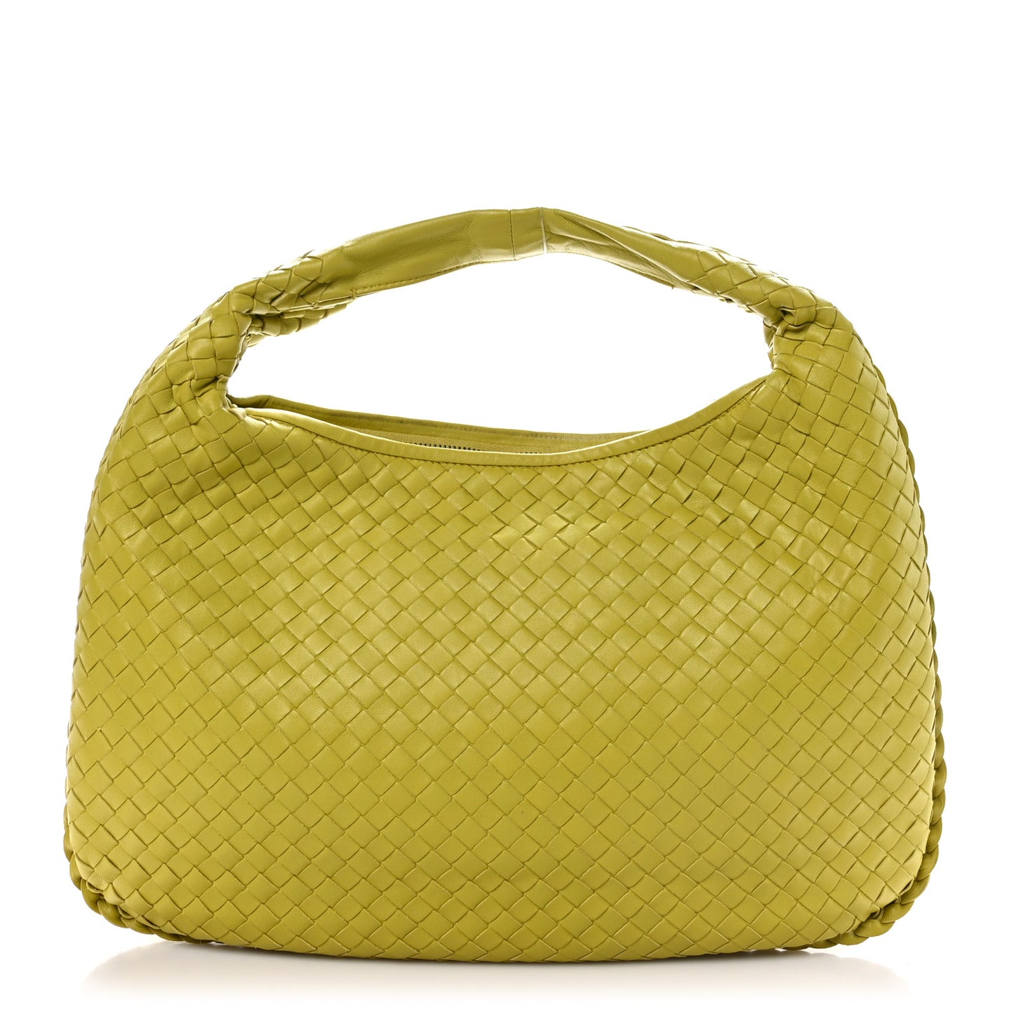 Nappa Intrecciato Medium Veneta Hobo Buttercup