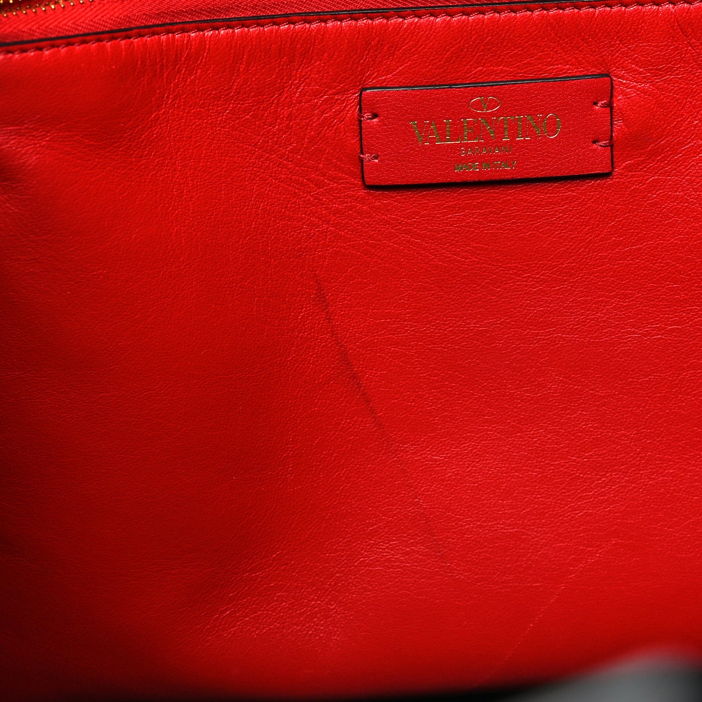 Calfskin Large Vlogo Tote Black