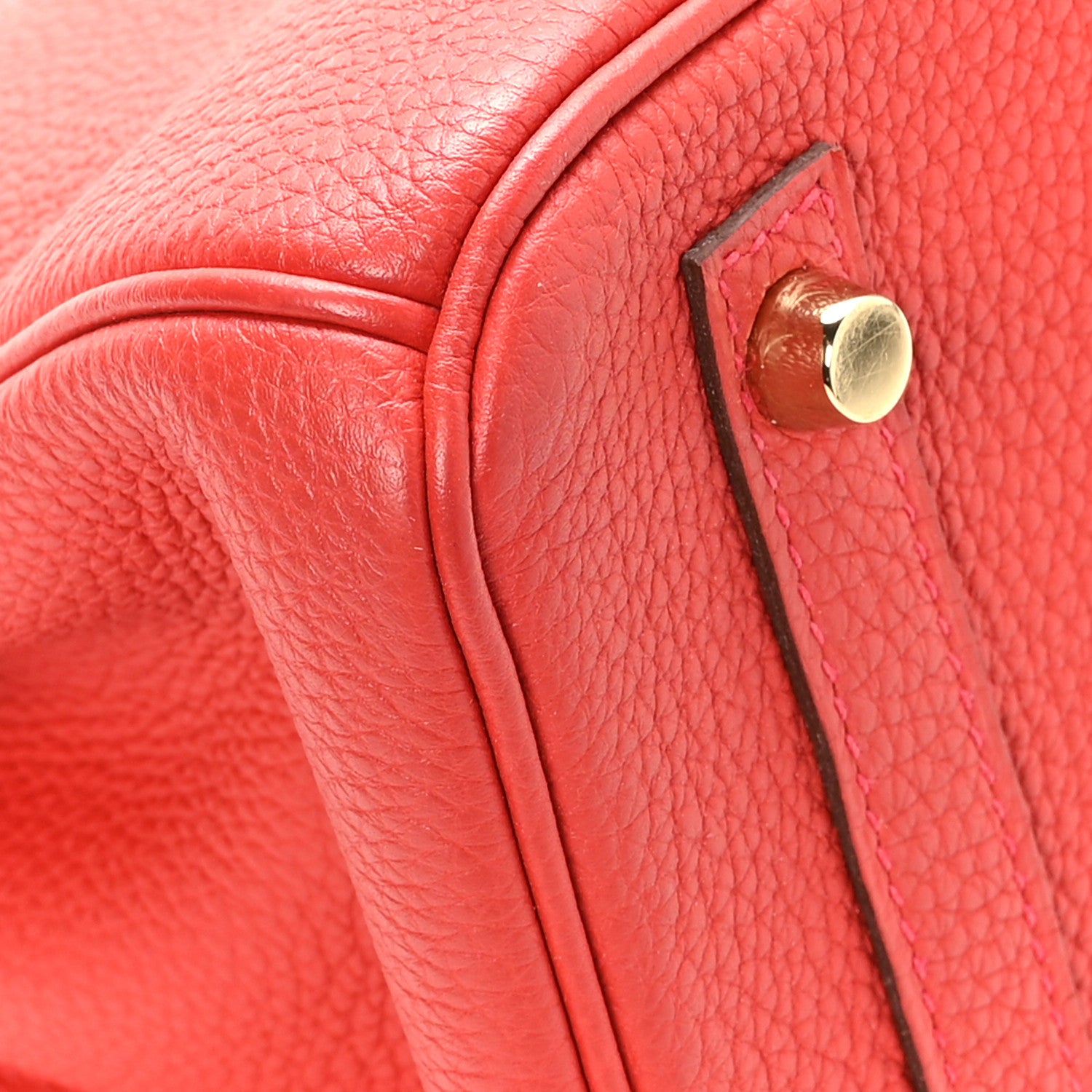 Hermes Togo Birkin 30 Rouge Pivoine 10 of 11