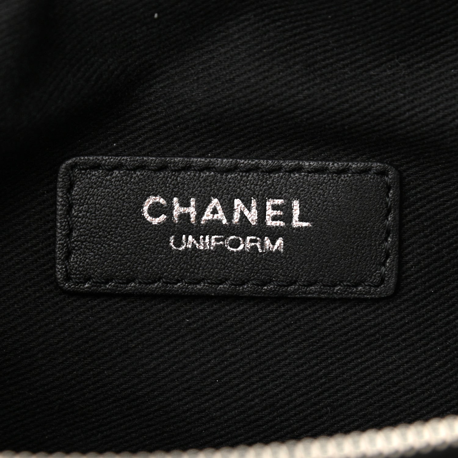 Chanel Calfskin Quilted Waist Belt Bag Black 6 of 10