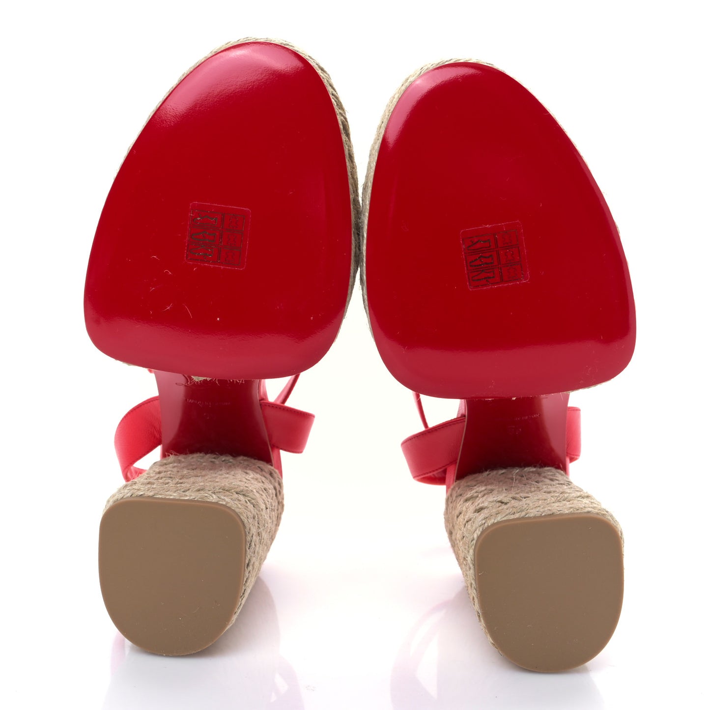 Goatskin Super Mariza 130 Espadrille Sandals 39 Ole Natural