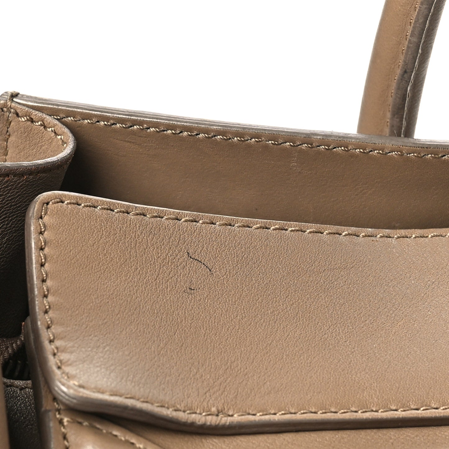 Smooth Calfskin Mini Luggage Dune