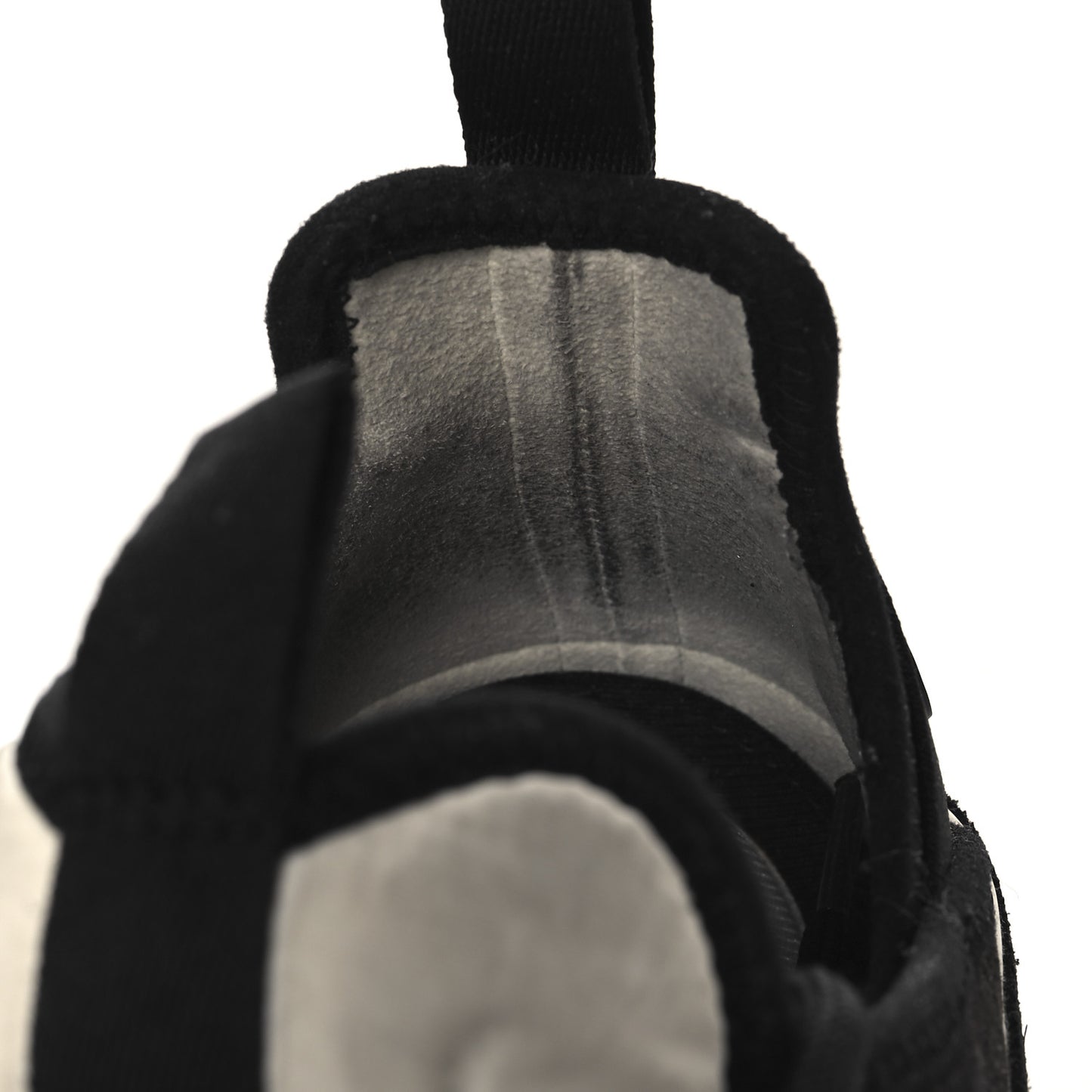 Velvet Calfskin Mixed Fibers CC Sneakers 40 Black
