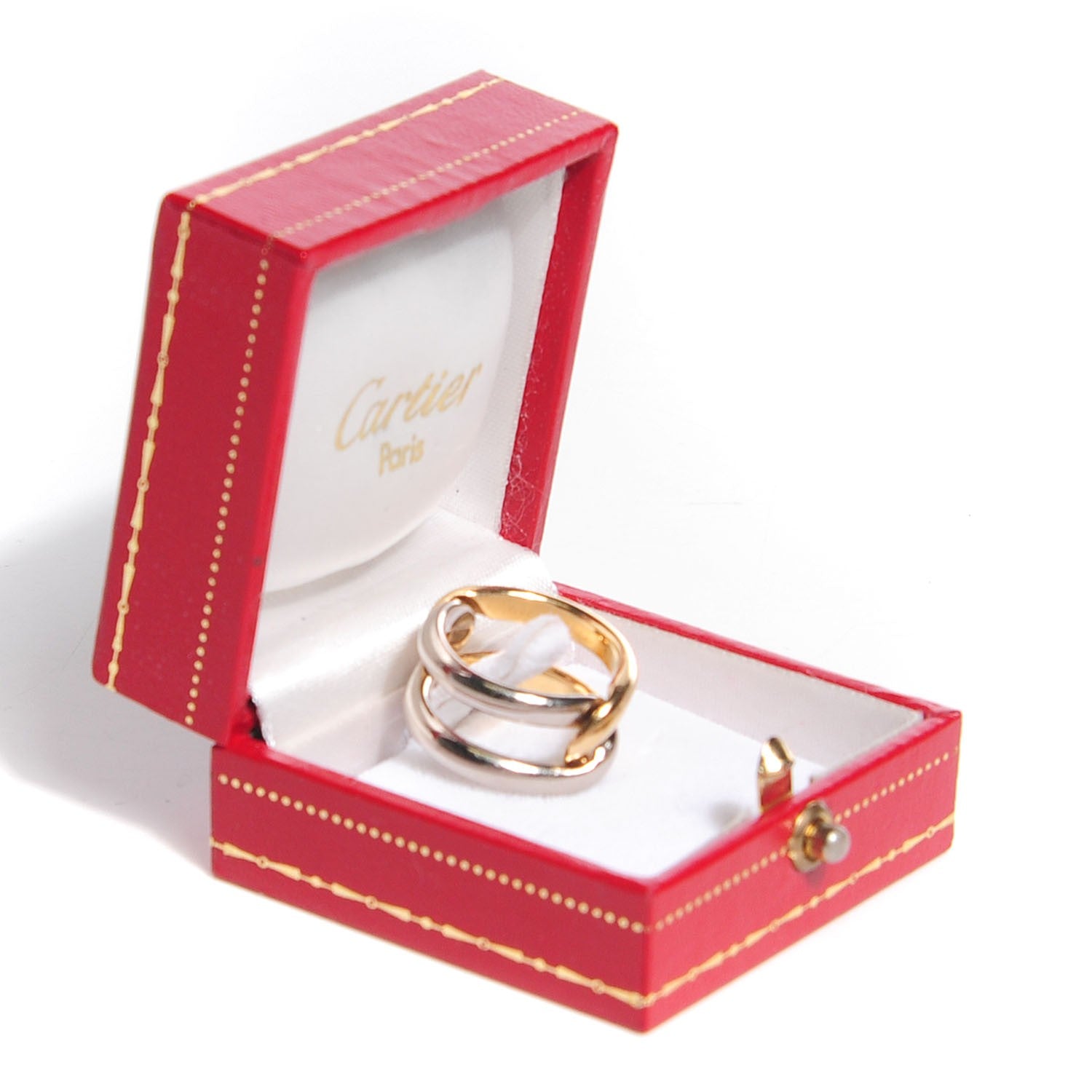 Cartier 18K Yellow White Gold White Gold Toi et Moi Ring 52 6 10 of 10