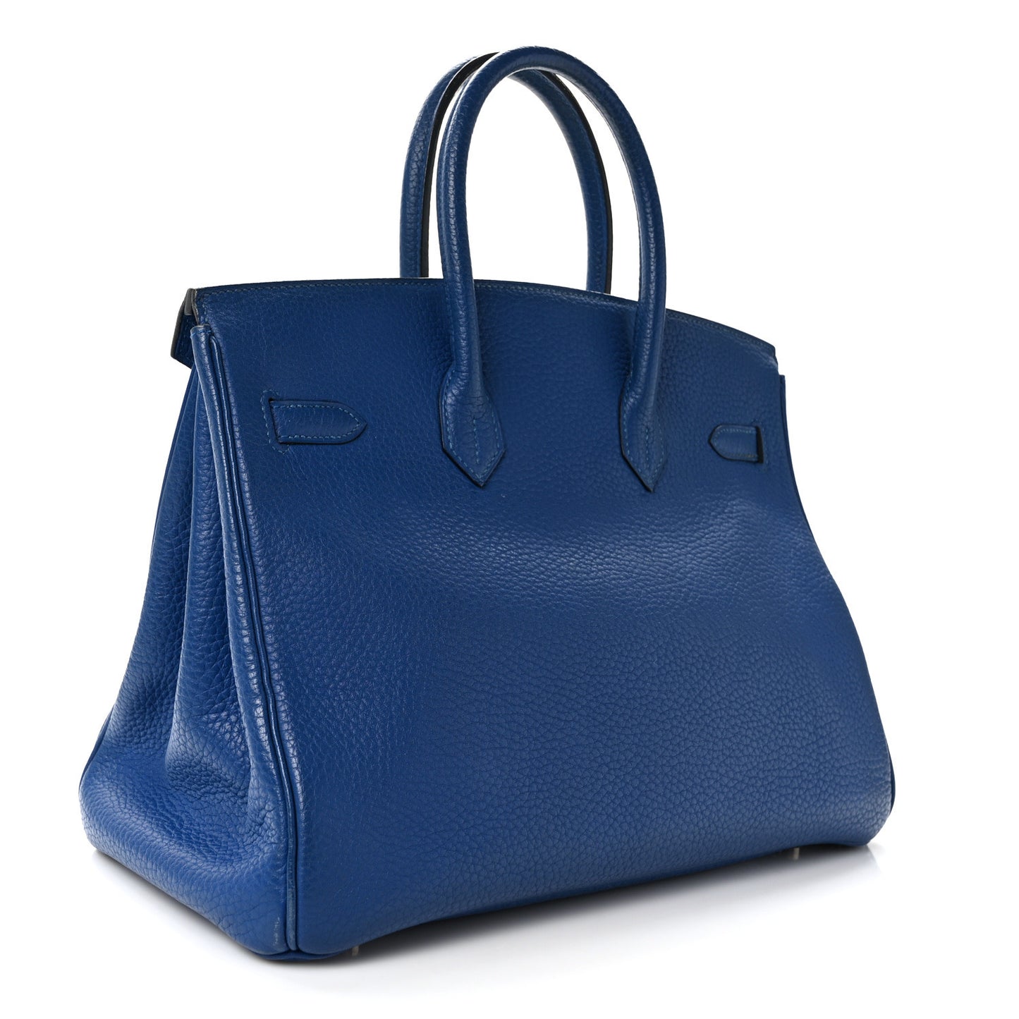 Togo Birkin 35 Bleu Electrique