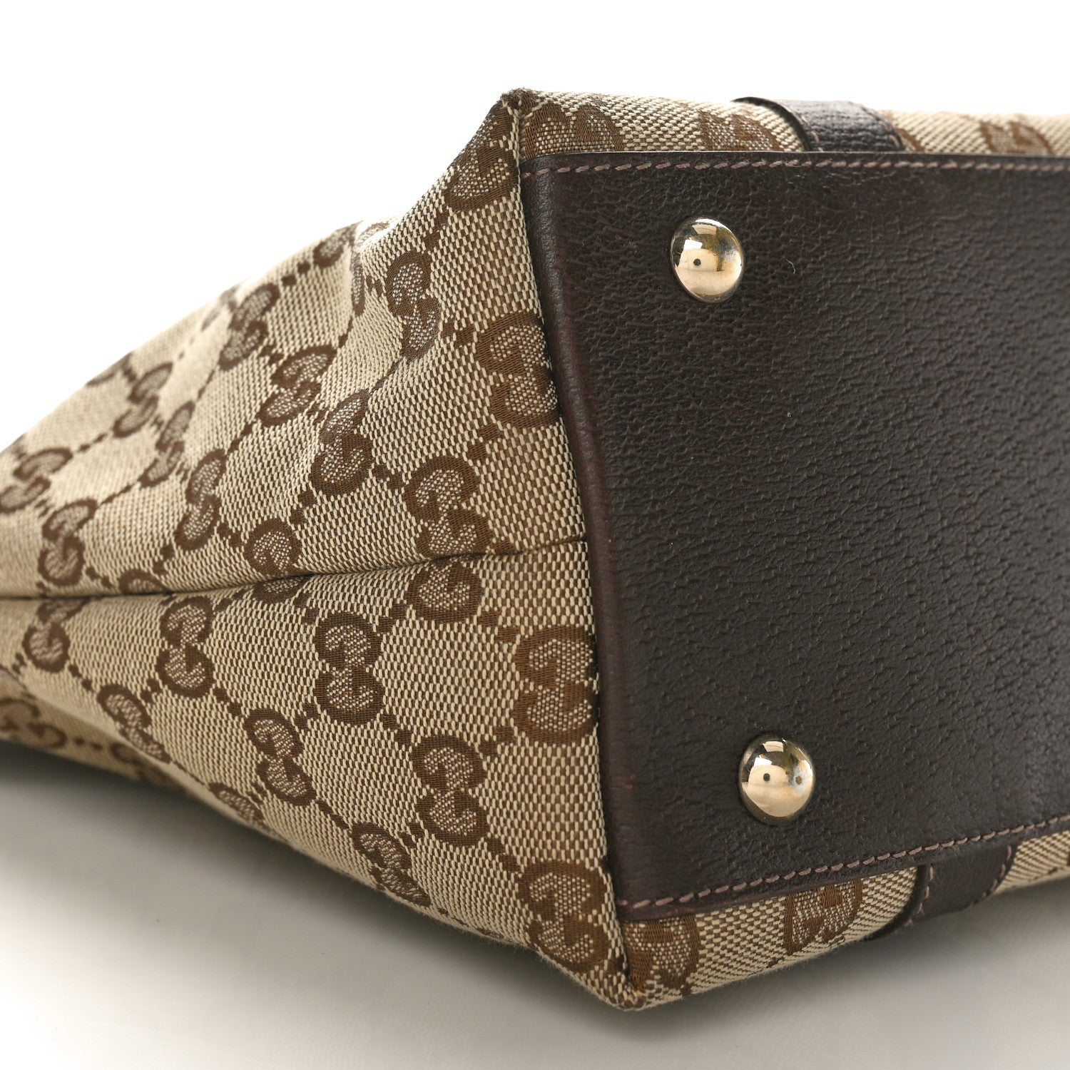 Gucci Monogram Medium Abbey Tote Brown 8 of 10