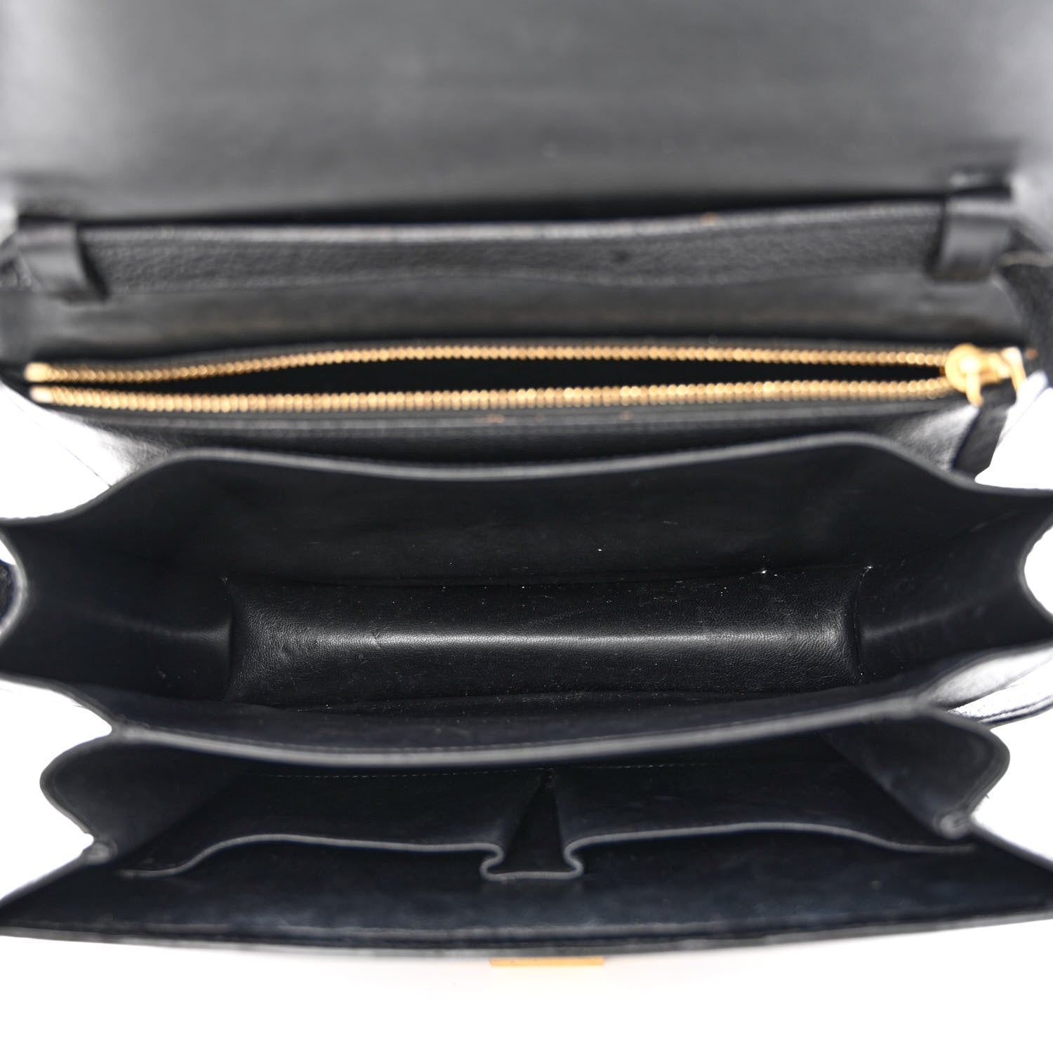 Celine Liege Calfskin Medium Classic Box Flap Bag Black 5 of 18