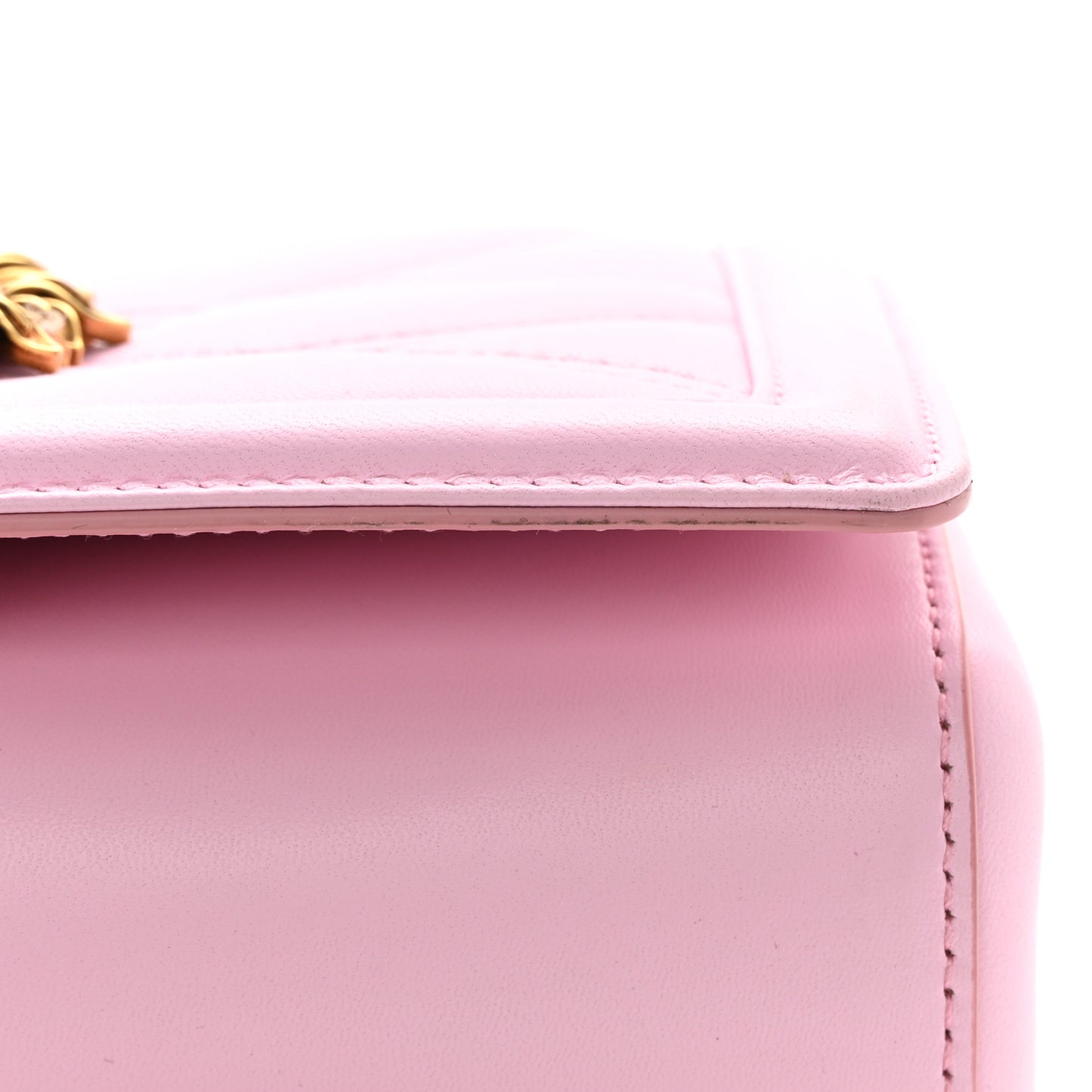 Calfskin Medium Devotion Crossbody Pink