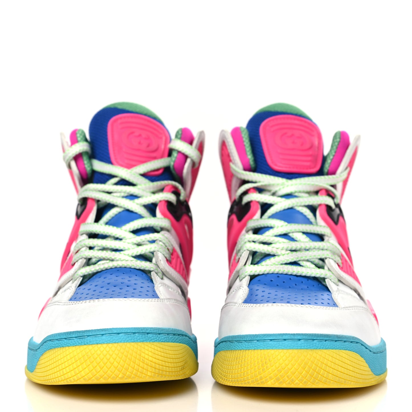 Demetra Womens Basket High Top Sneakers 38.5 Great White Bright Splash Loess