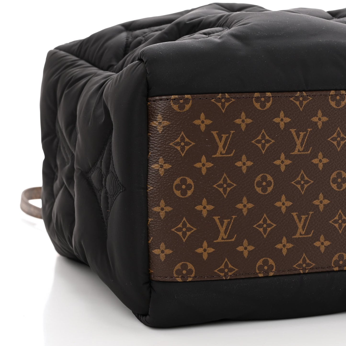 Econyl Monogram Pillow Giant Onthego MM Black