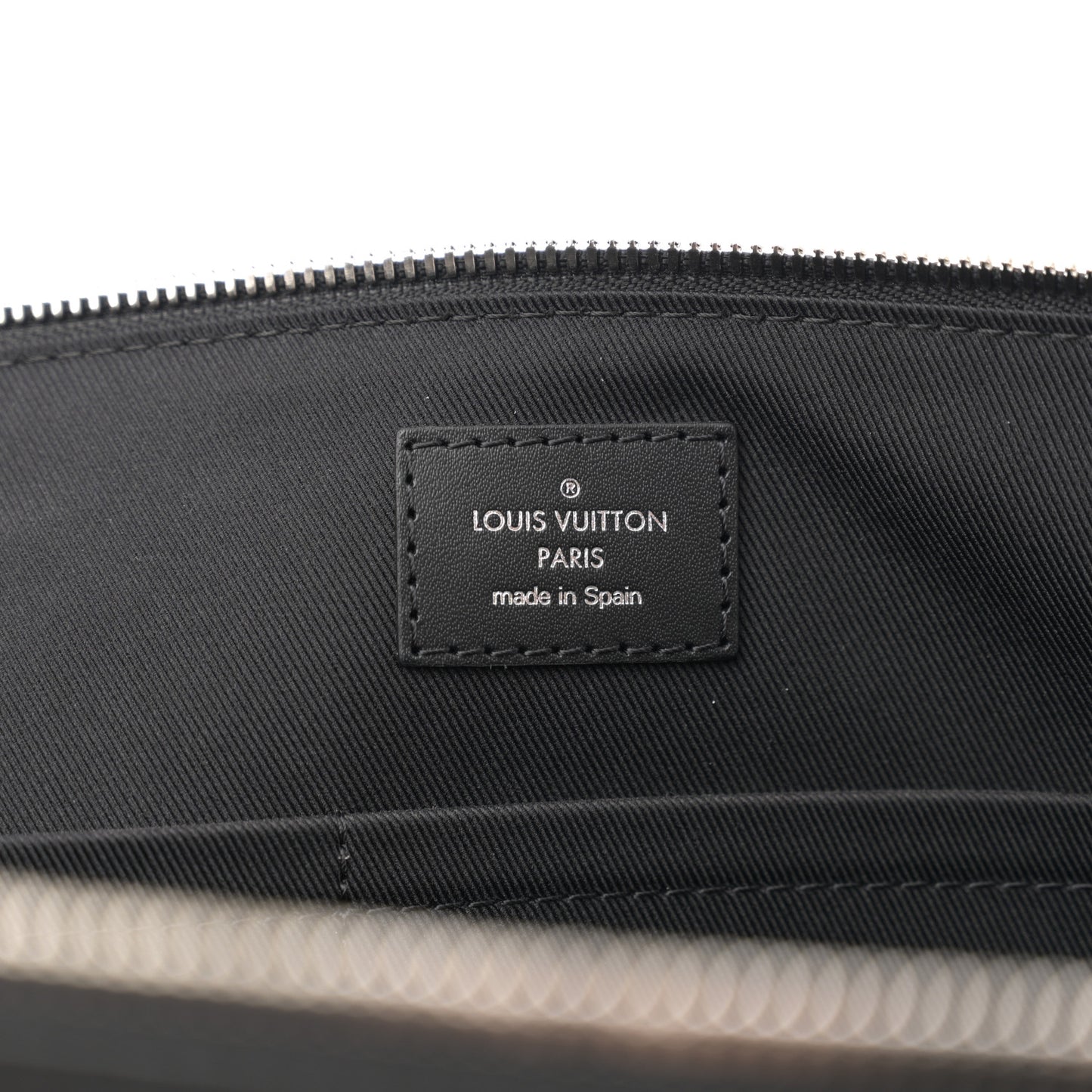 Damier Graphite Porte-Documents Jour