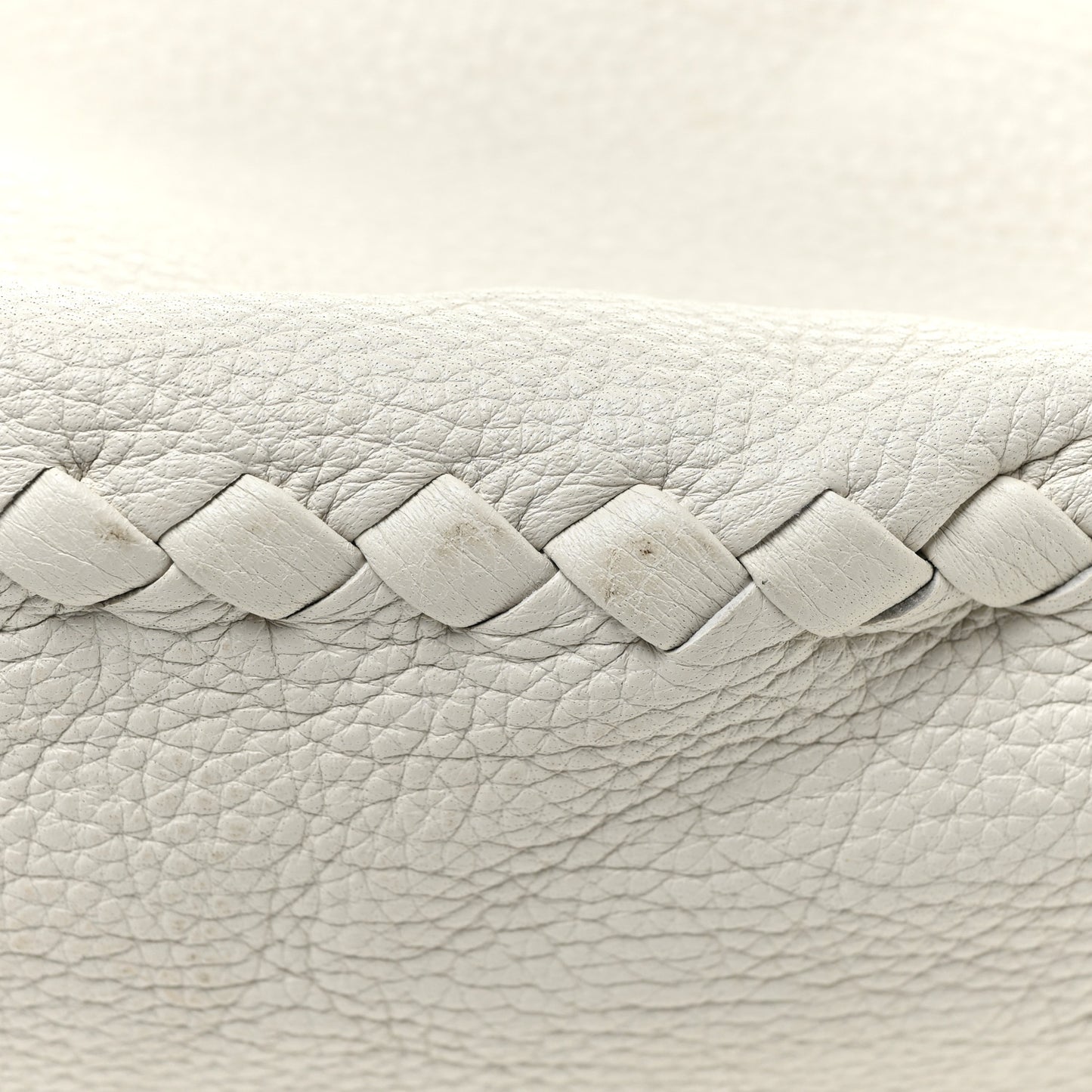 Cervo Deerskin Large Hobo White