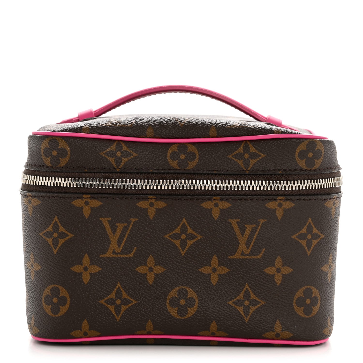 Louis Vuitton Monogram Macassar Nice Mini Fuchsia 1869062