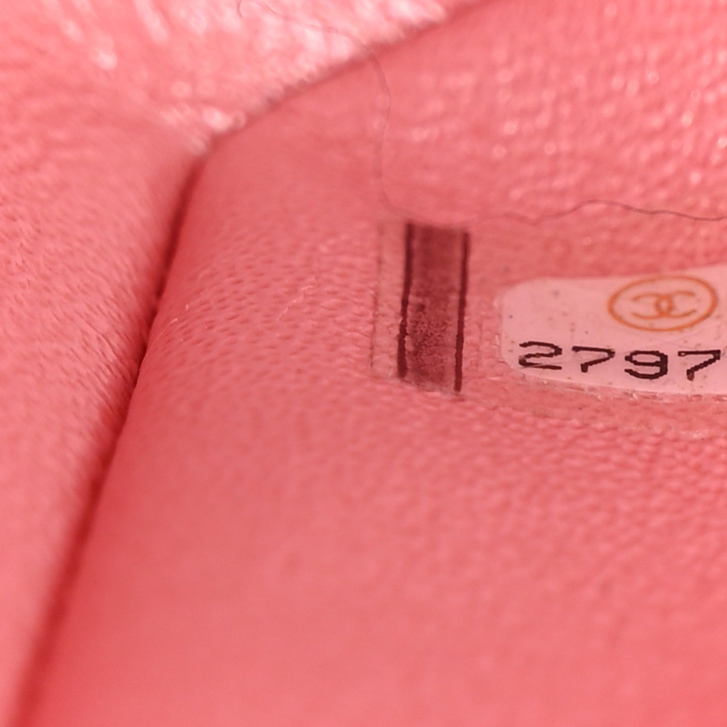 Iridescent Caviar Quilted Jumbo Double Flap Rose Pink